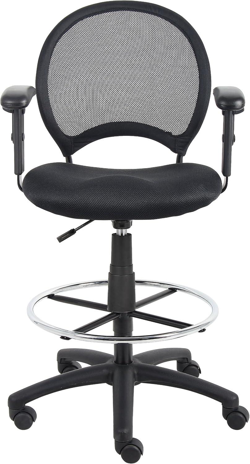 Boss Office Products Mesh Drafting Chair