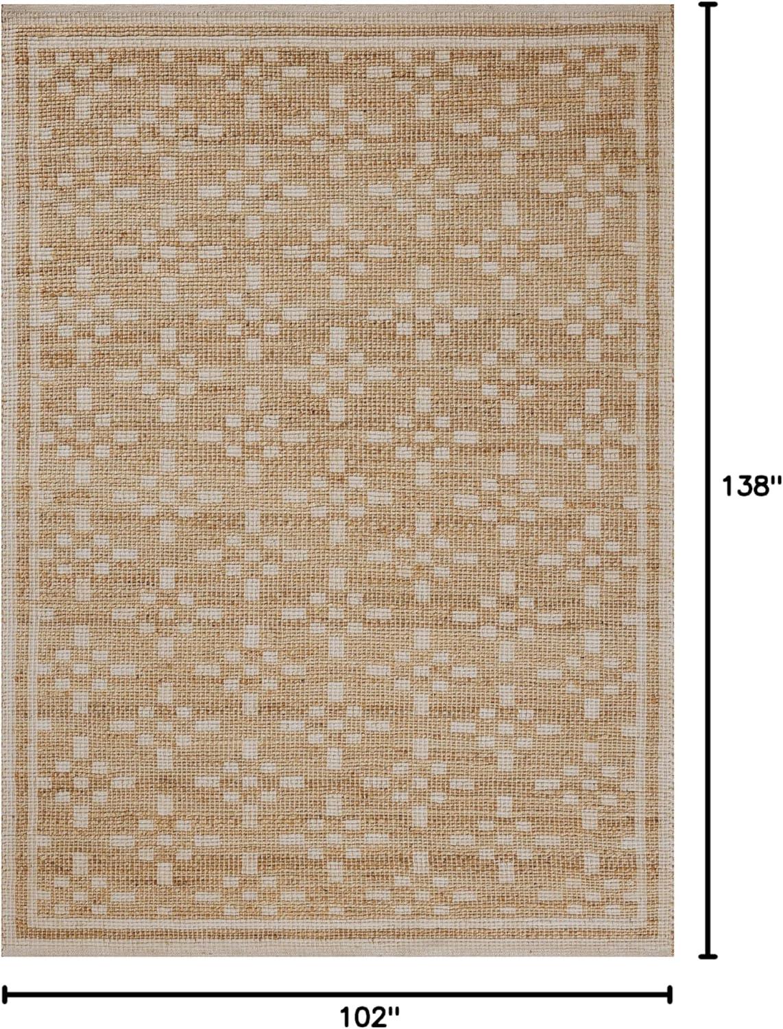 Judy II Jute-Blend Rug by Chris Loves Julia x Loloi - Natural and Ivory / 2'3" x 3'9"