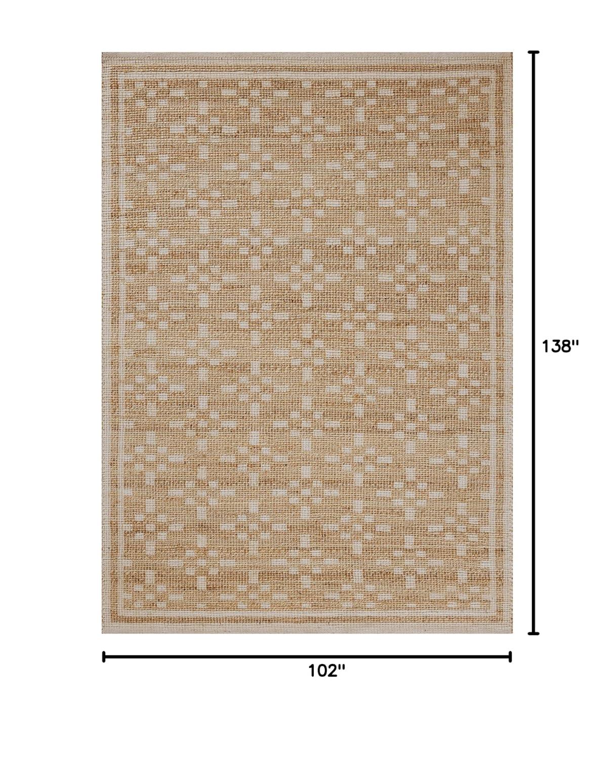 Judy II Jute-Blend Rug by Chris Loves Julia x Loloi - Natural and Ivory / 2'3" x 3'9"