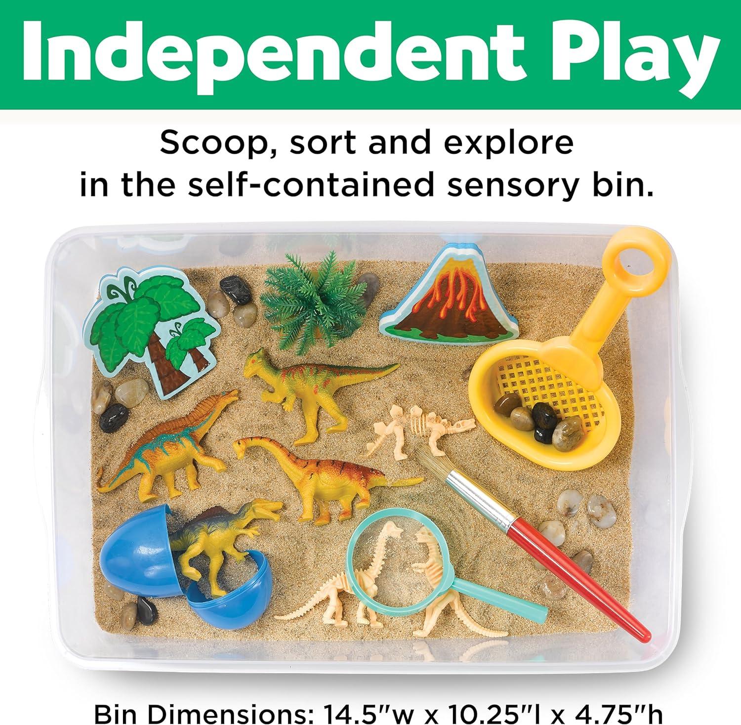 Dinosaur Dig Sensory Bin - Creativity for Kids: Sand & Water Table, Sensory Toys, Fine Motor Skills, Ages 3+