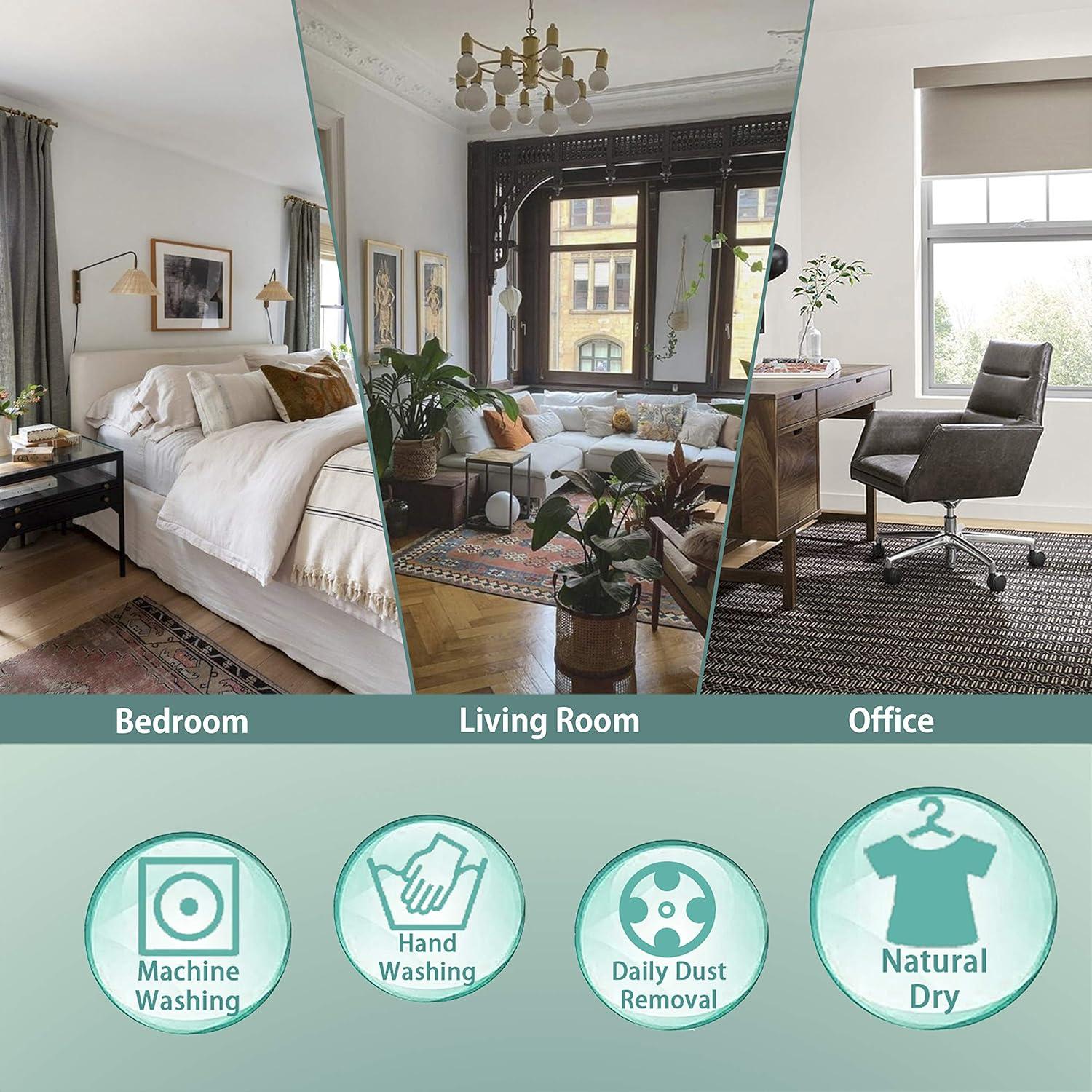 LORDTEX Dinosaur and Star Foil Print Blackout Curtains for Kids Room - Thermal Insulated Curtains Noise Reducing Window Drapes for Boys and Girls Bedroom, 42 x 63 Inch, Grey, Set of 2 Panels