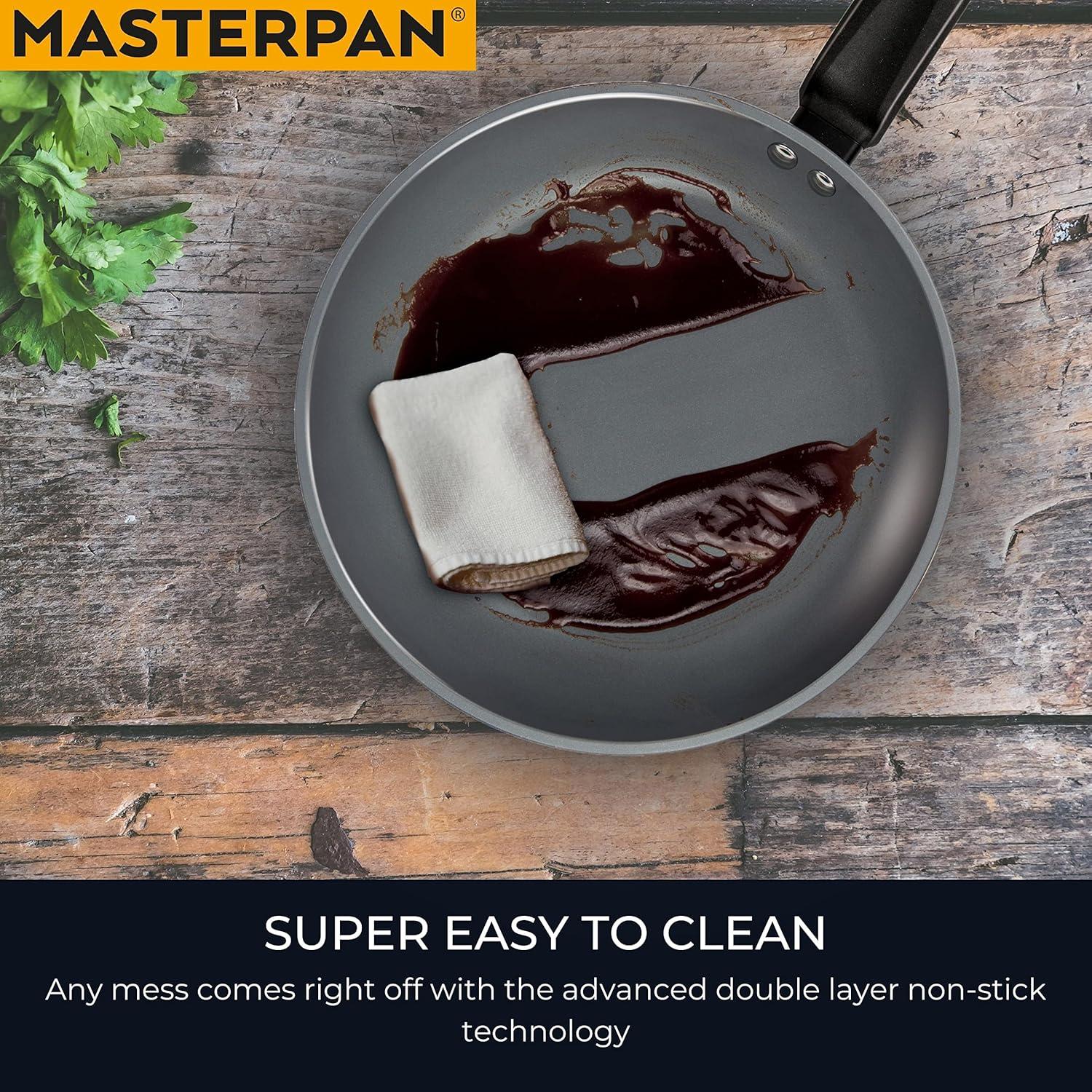 Healthy Ceramic ILAG Non-Stick Everyday Frying Pan with Bakelite handle, 8", black
