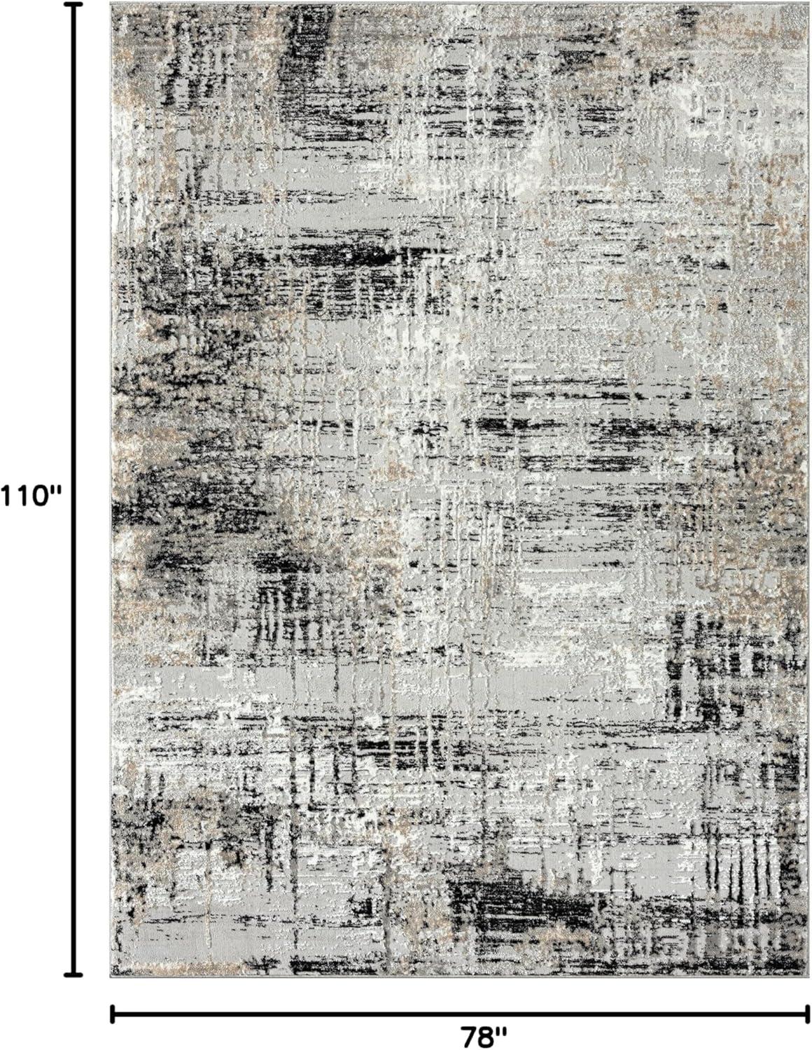 Luxe Weavers Modern Abstract Indoor Area Rug