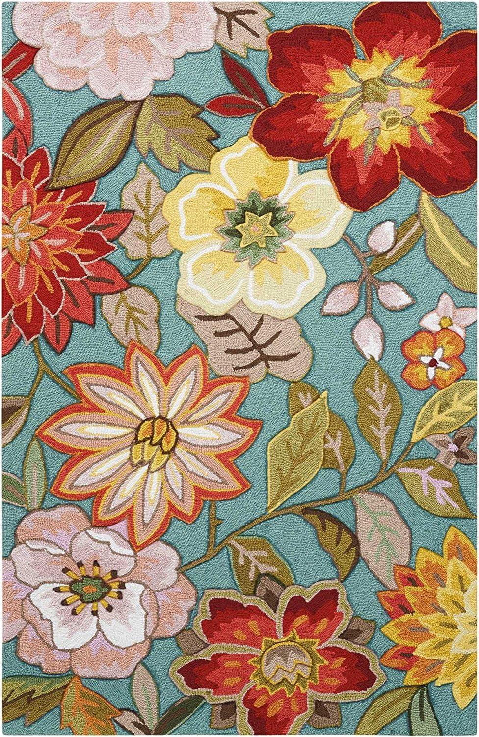 Nourison Fantasy Blooiming Floral Area Rug