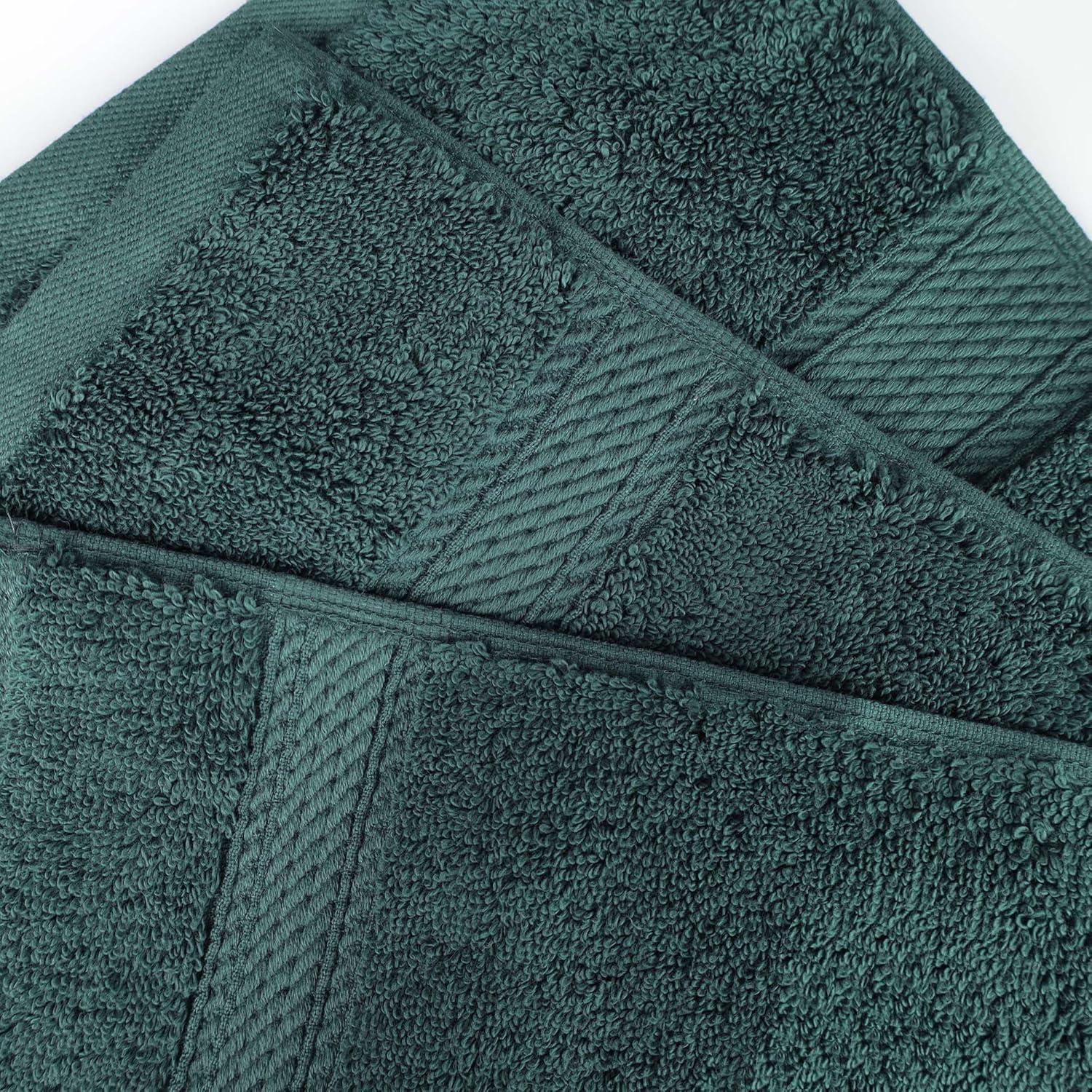 Teal Egyptian Cotton Ultra Plush 9-Piece Towel Set