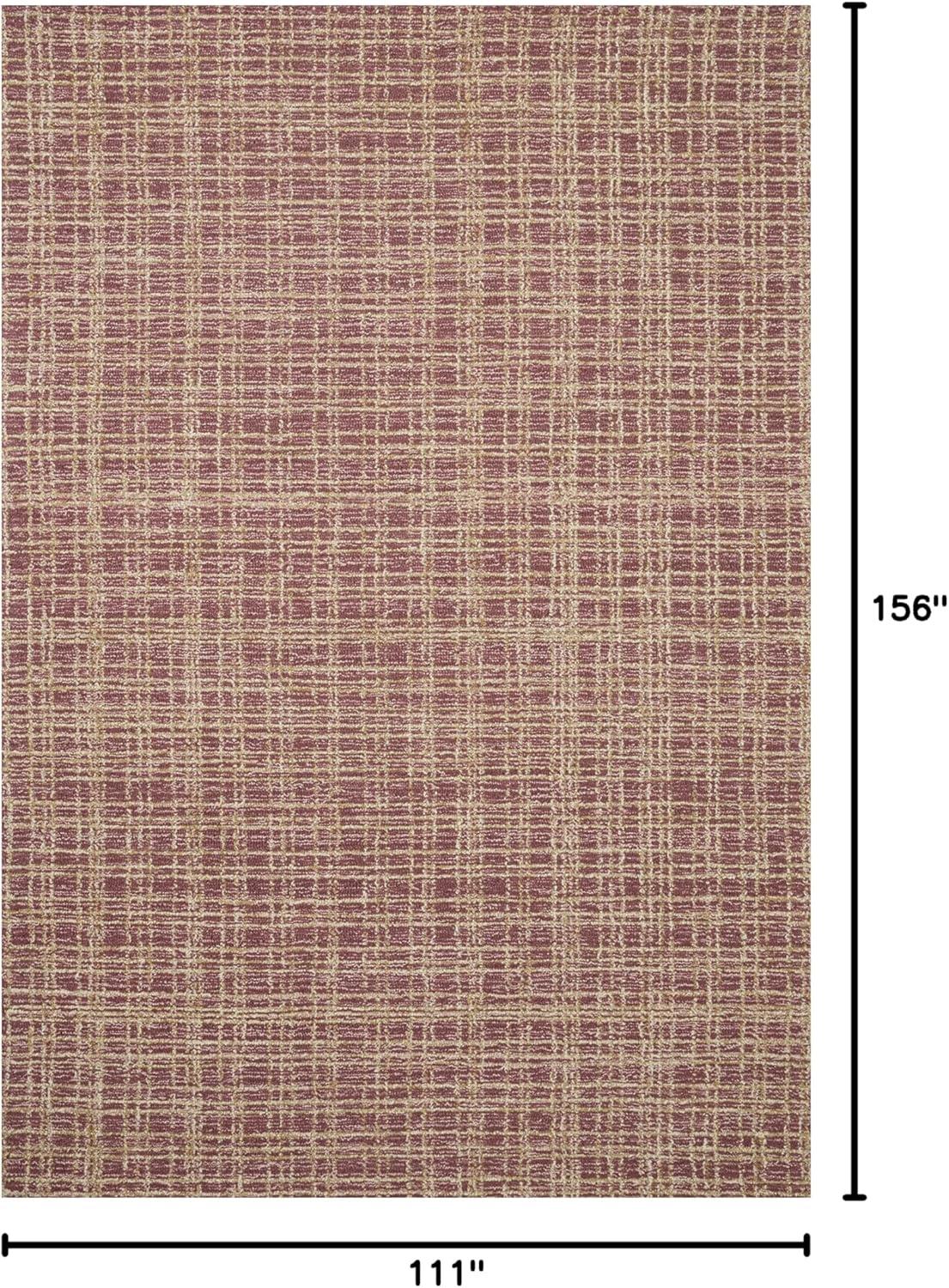 Chris Loves Julia x Loloi Polly Checkered Berry/Natural Area Rug