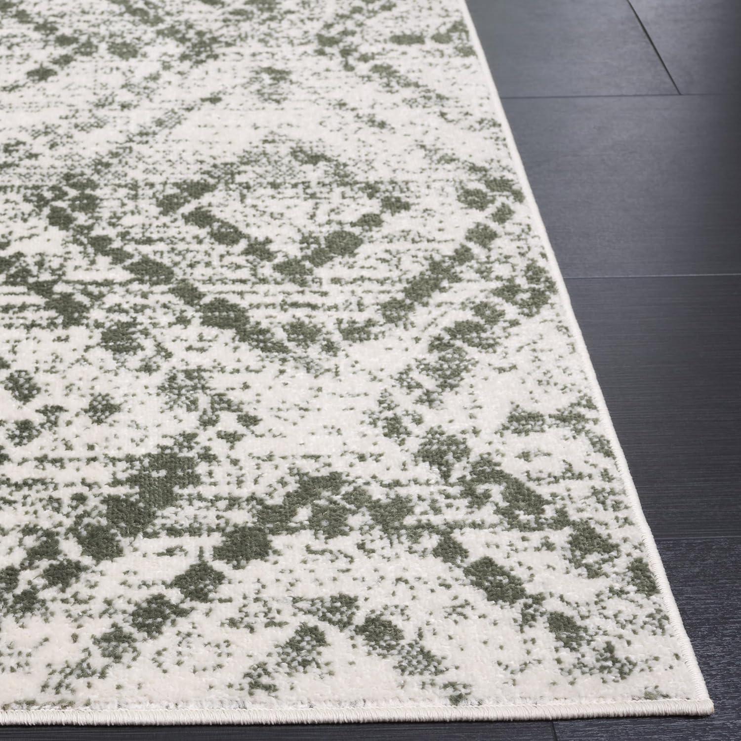 Adirondack ADR131 Machine Made Indoor Area Rug - Light Grey/Grey - 8'x10' - Safavieh