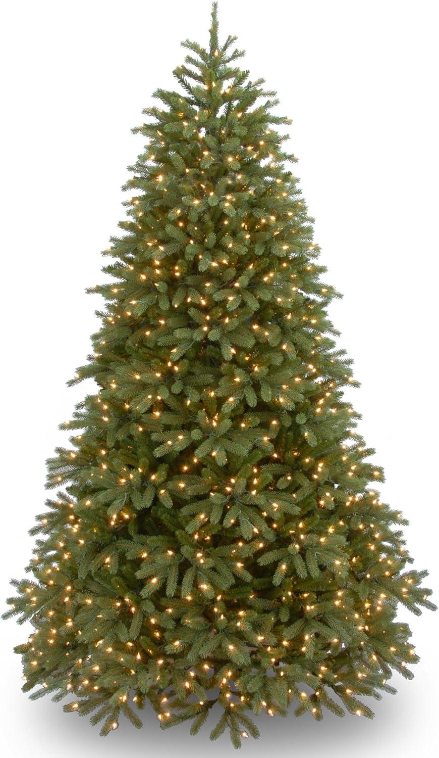 National Tree Company Pre-lit Jersey Frasier Fir Artificial Christmas Tree with Clear Lights