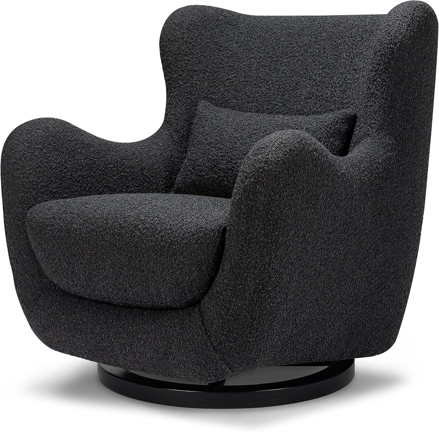 Solstice Swivel Glider in Boucle