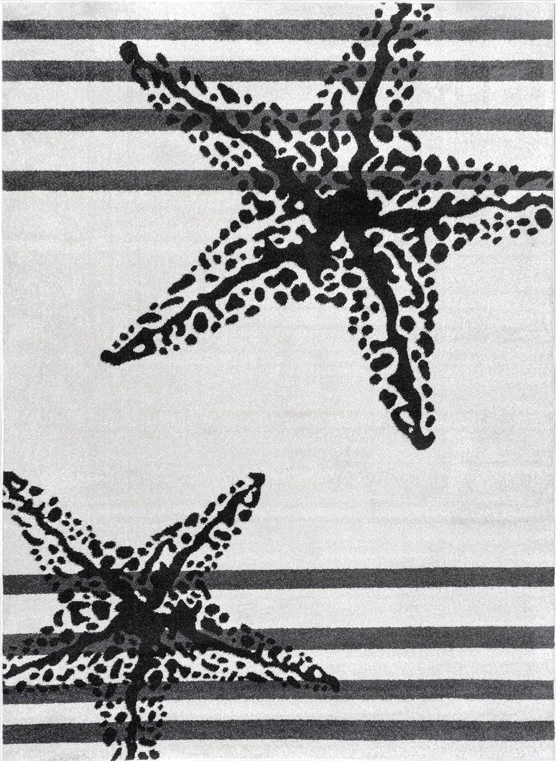 Nuloom Minnie Coastal Starfish Area Rug