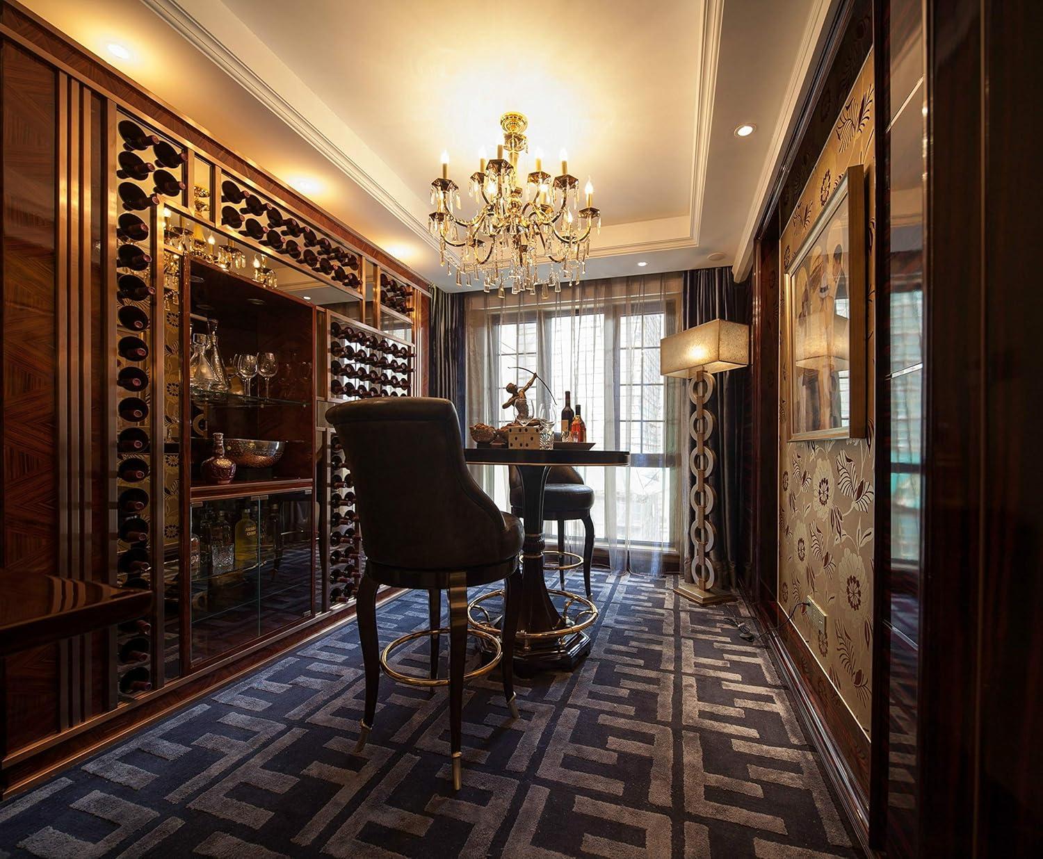 E14 LED Filament Candle Shape Light Bulb,E14 European Base Bulb,Warm White 2700K 600LM 60W Equivalent,C35 Clear Glass Torpedo Shape Bullet Top,No-Dimmable (2-Pack)