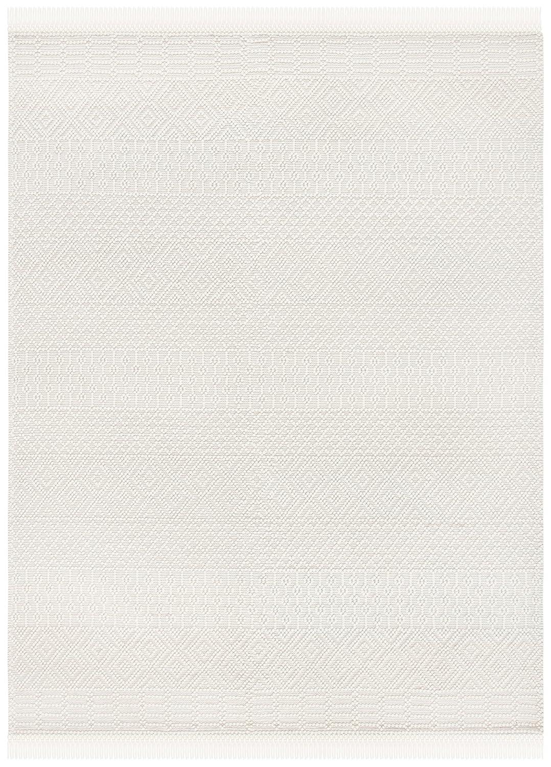 SAFAVIEH Natura Cordelia Southwestern Wool Area Rug, Ivory, 10' x 14'