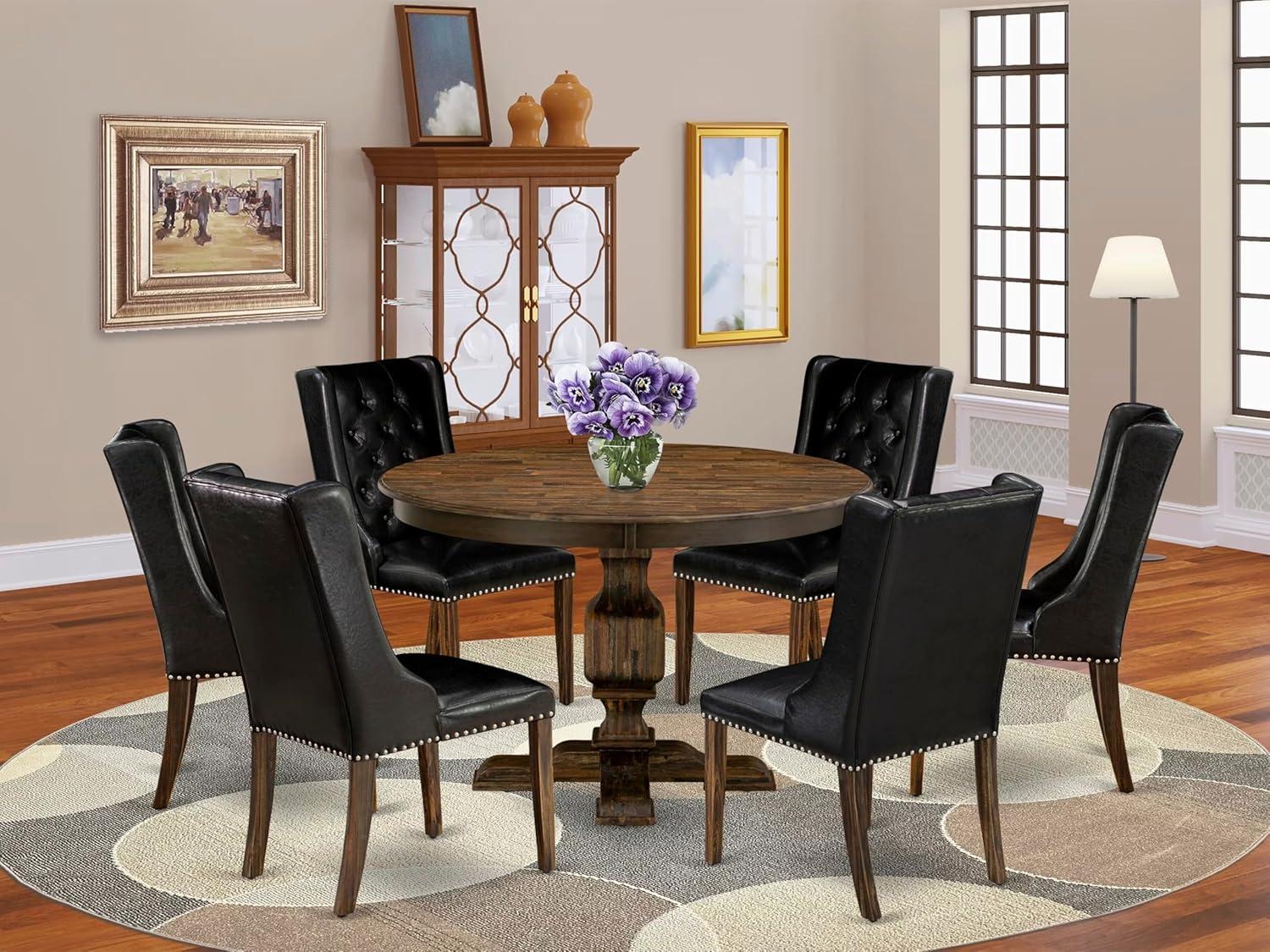 Pedestal Dining Set