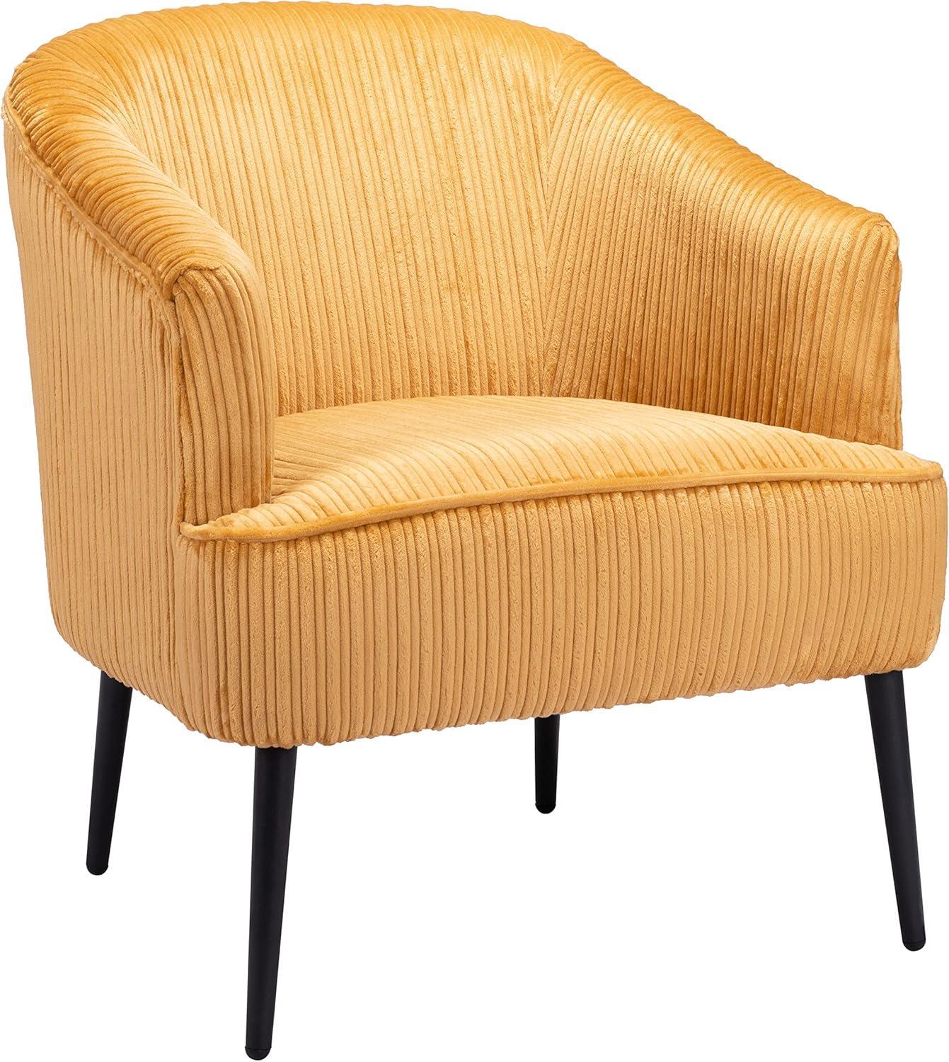 ZUO Ranier Accent Chair Yellow