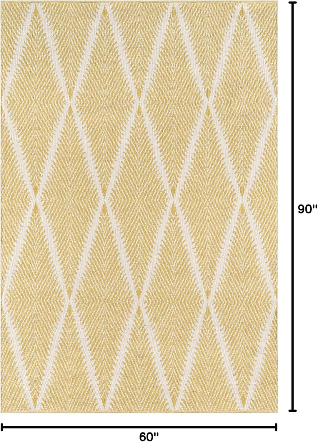 River Geometric Indoor / Outdoor Rug
