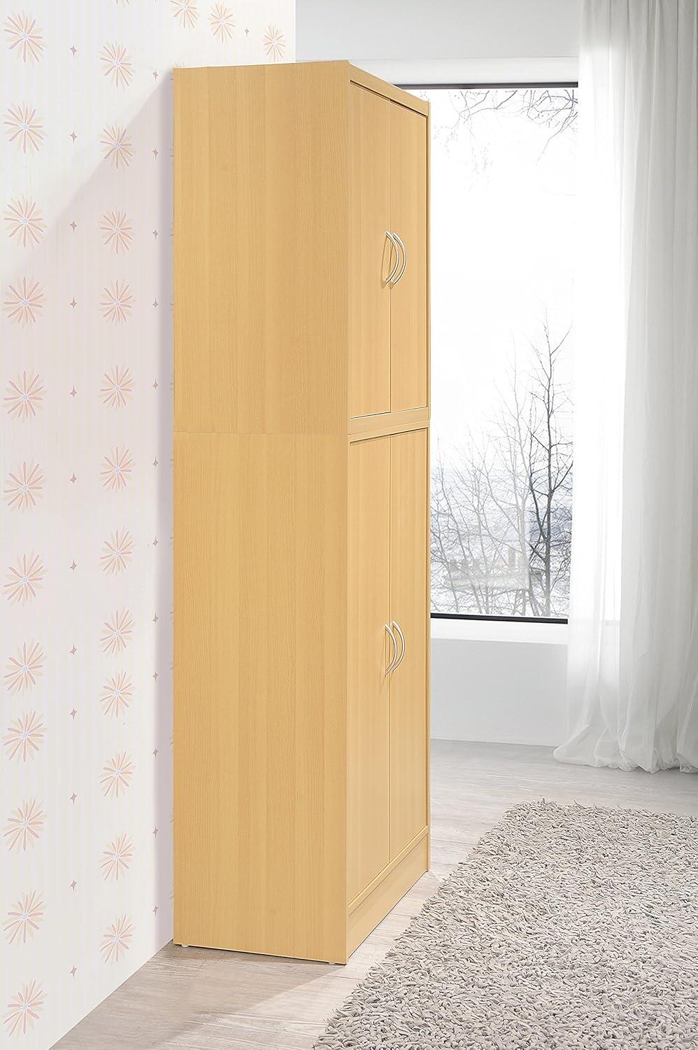 Hodedah 4-Door Pantry