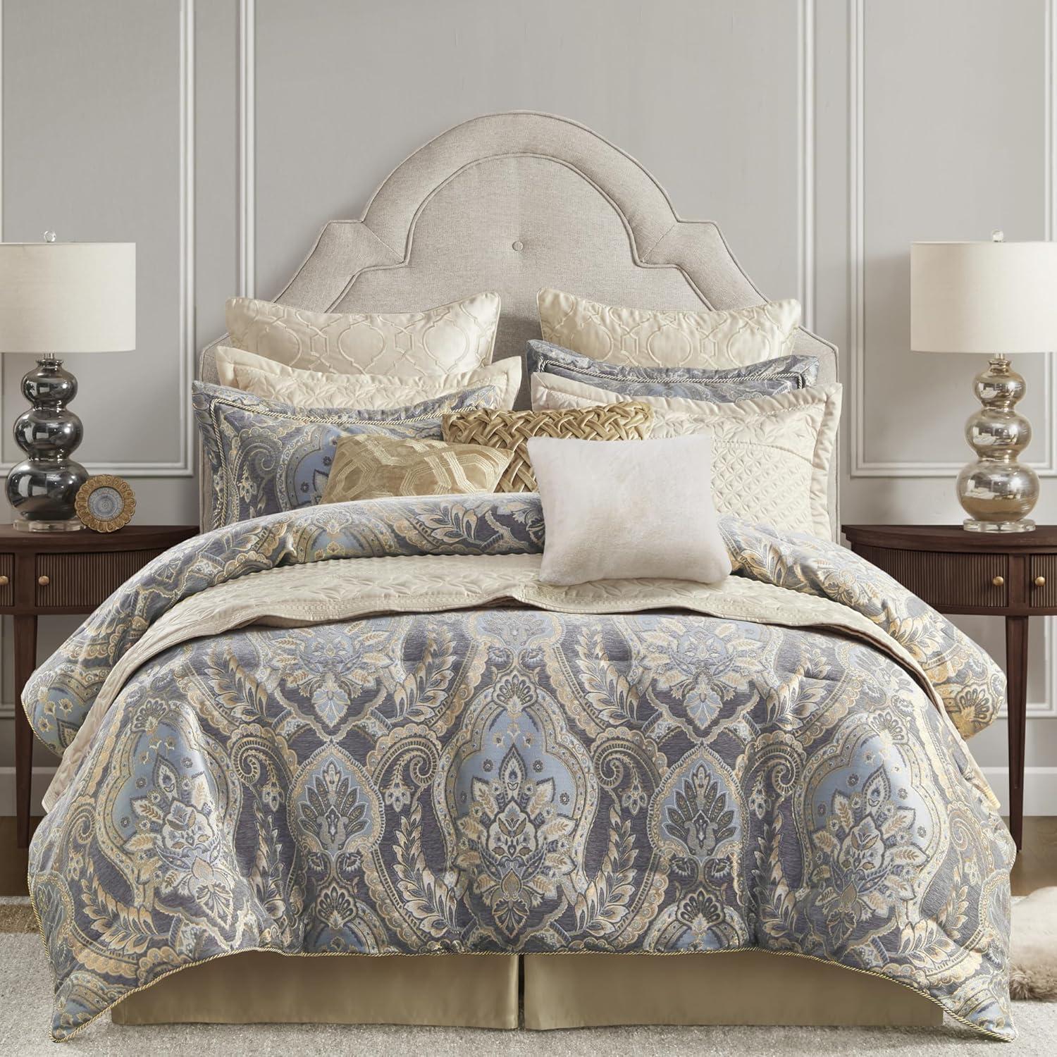 Croscill Croscill Julius 4 Piece Chenille Jacquard Comforter Set