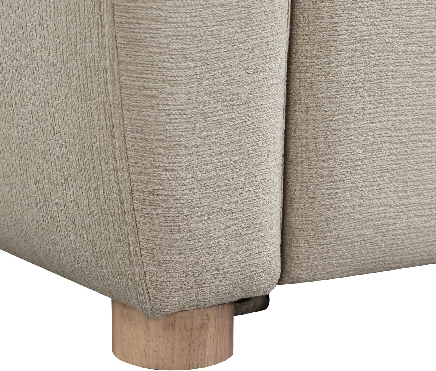 Serta Lowry 66.5" Full-Size Upholstered Convertible Sleeper Loveseat