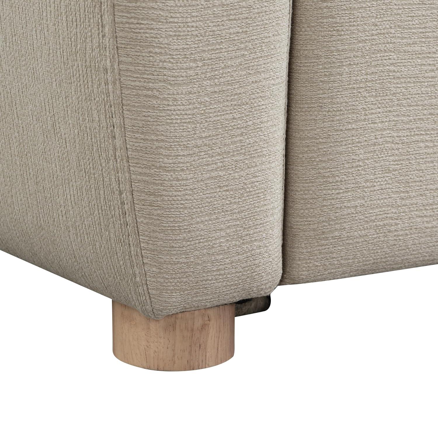 Serta Lowry 66.5" Full-Size Upholstered Convertible Sleeper Loveseat