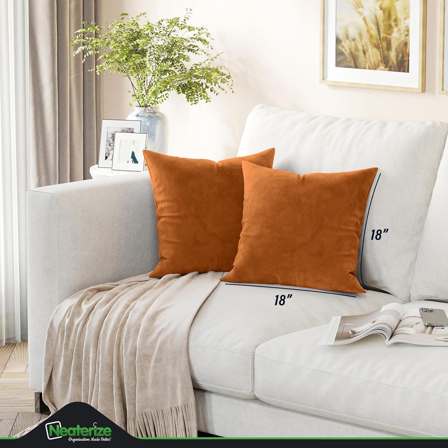 Velvet Reversible Pillow Cover (Set of 2)