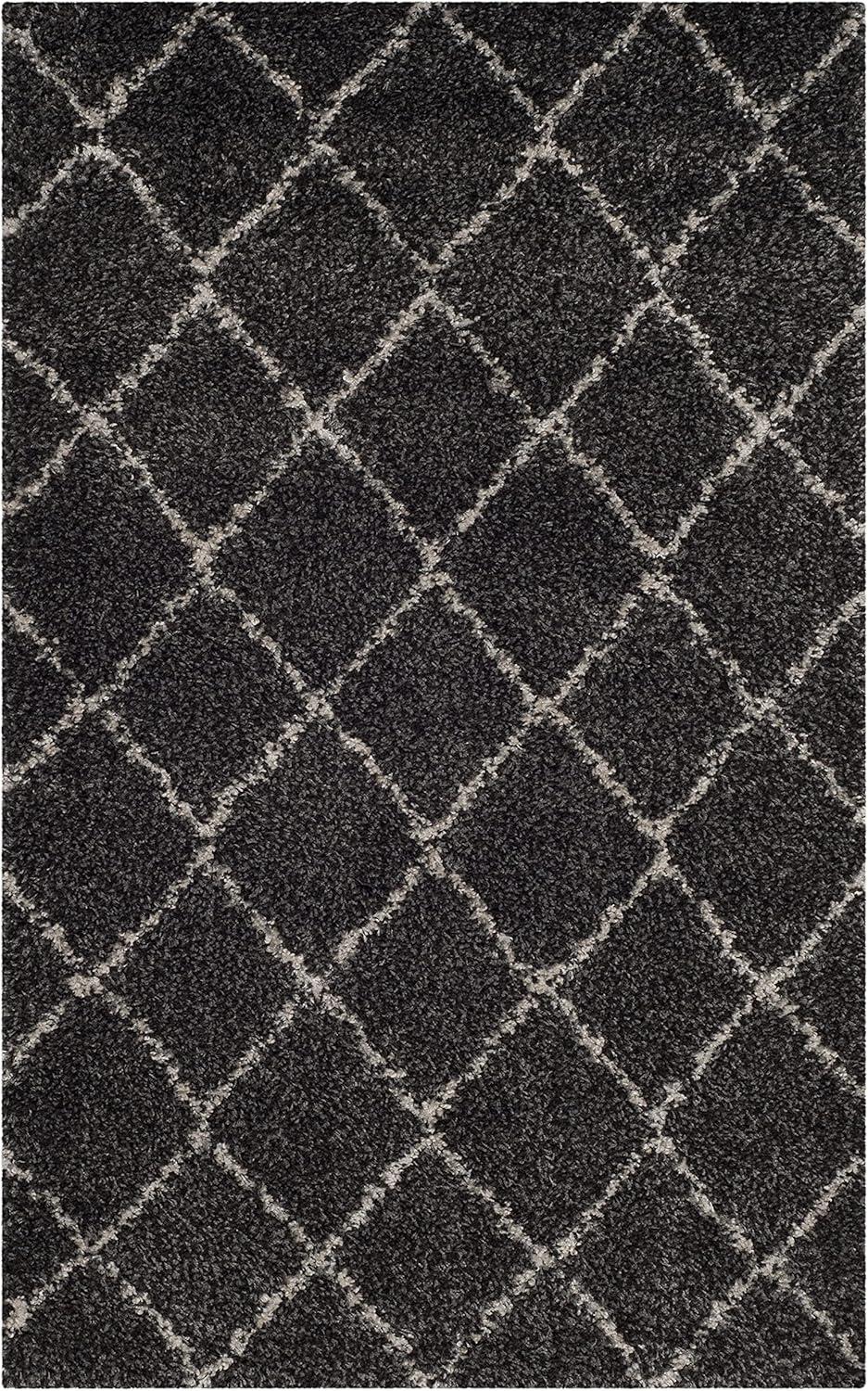 Safavieh Arizona Wayra Geometric Diamonds Shag Area Rug or Runner