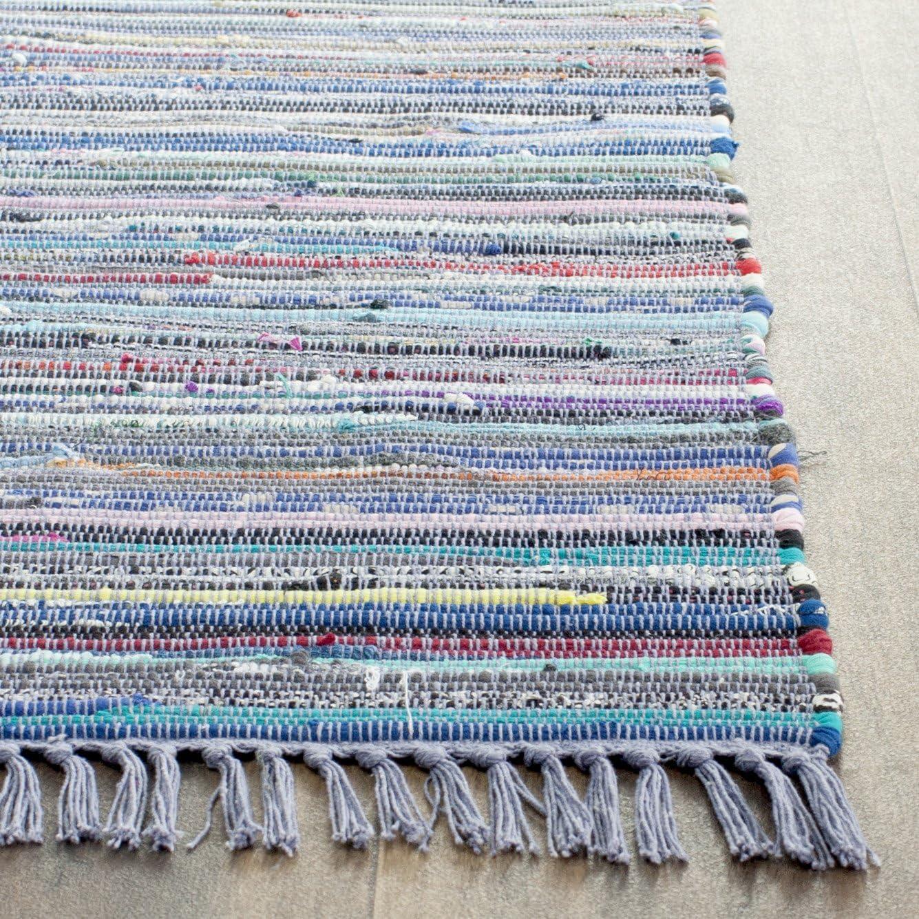 Rag Area Rug RAR121 Hand Woven Area Rug  - Safavieh