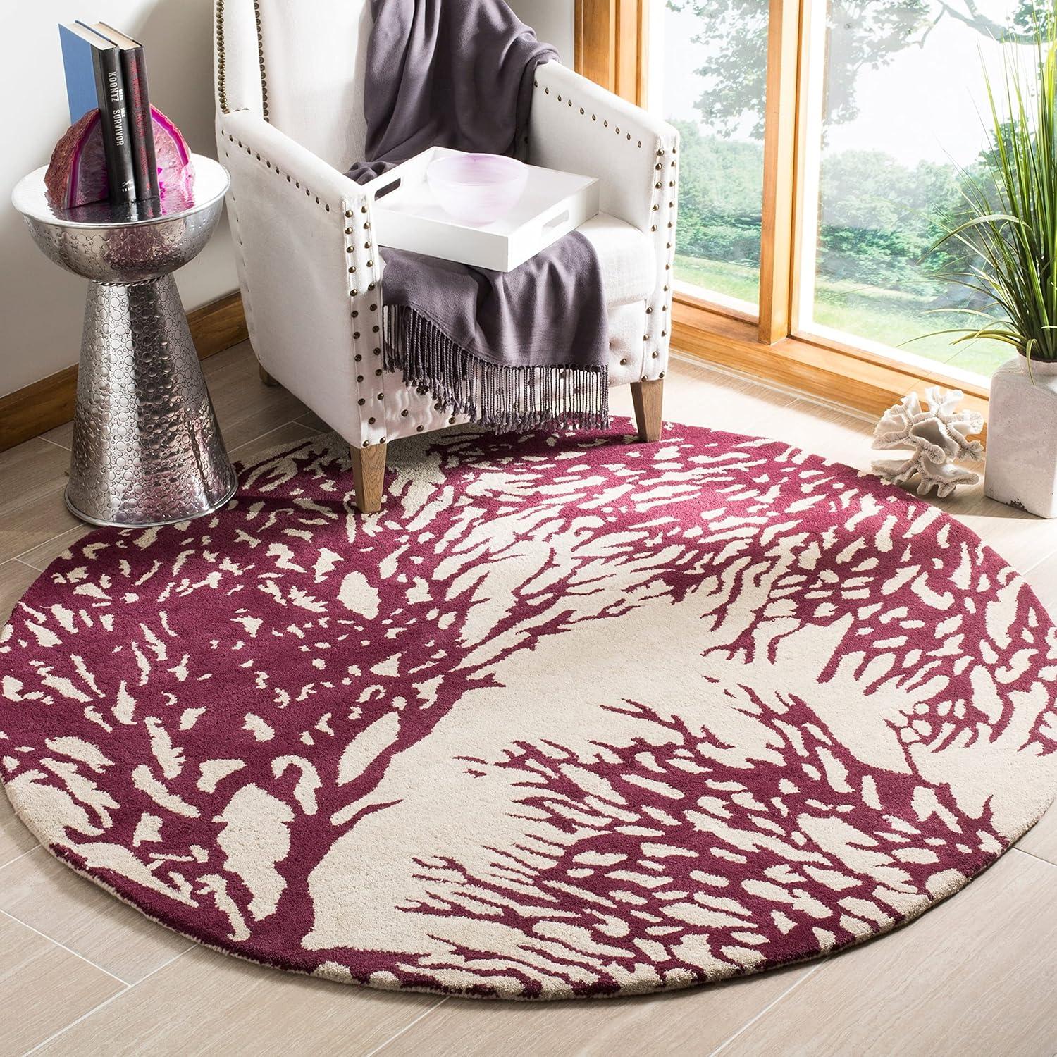 Bella BEL115 Hand Tufted Accent Rug - Beige/Terracotta - 2'6"x4' - Safavieh.