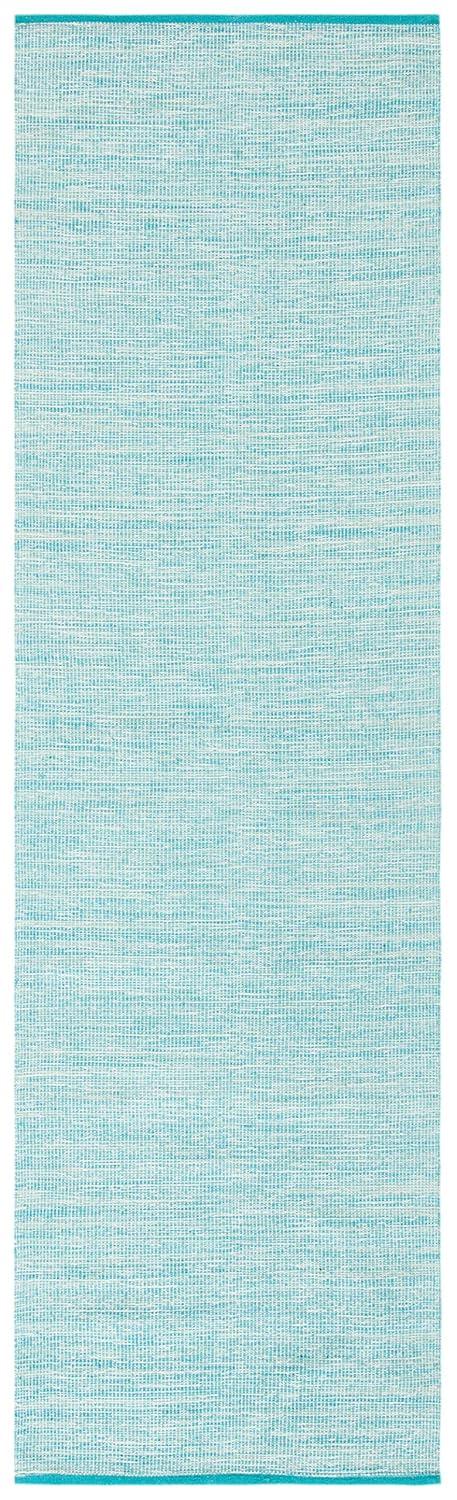 Montauk MTK250 Hand Woven, Flat Weave Indoor Runner Rug - Navy/Blue - 2'3"x8' - Safavieh