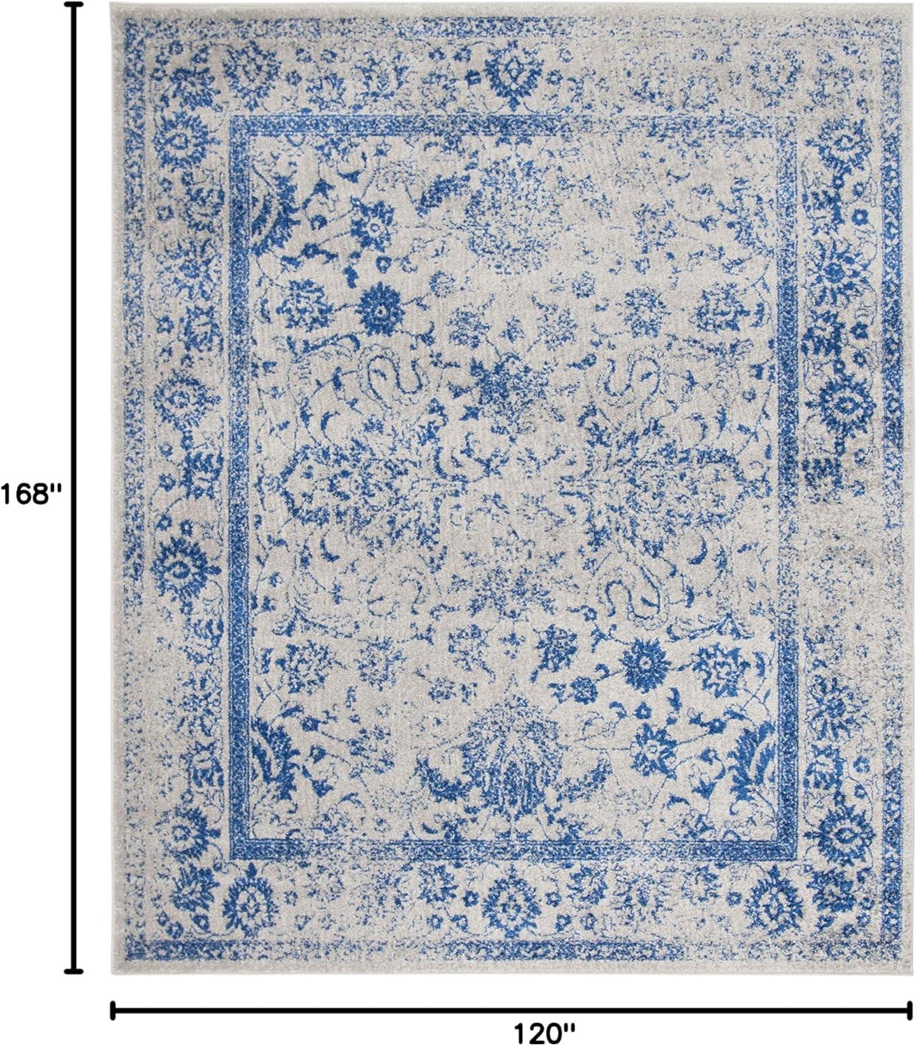 Adirondack ADR109 Machine Made Indoor Area Rug - Grey/Black - 10'x14' - Safavieh