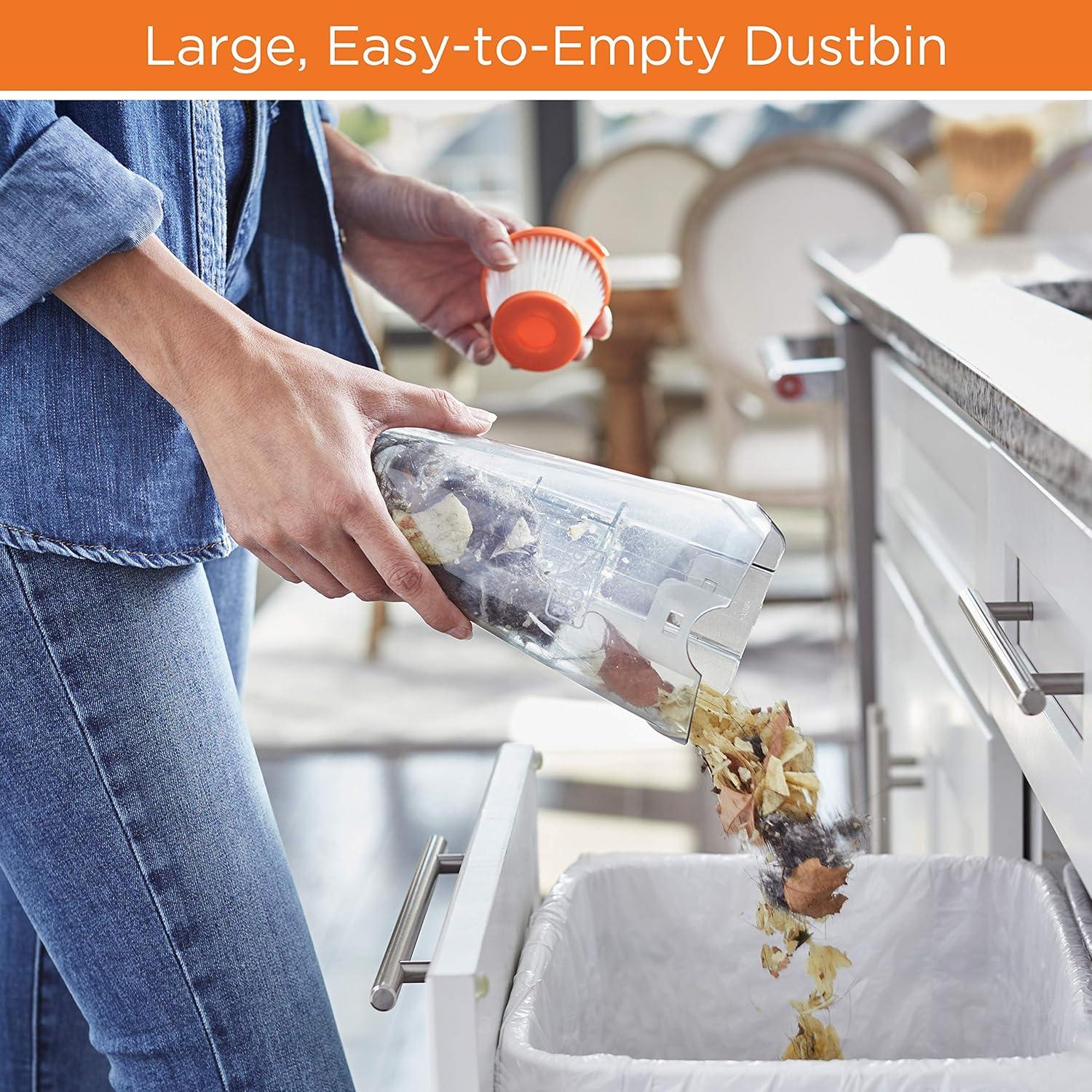 Black and Decker 3 In 1 Convertible Corded Upright Handheld Vacuum Cleaner, Gray