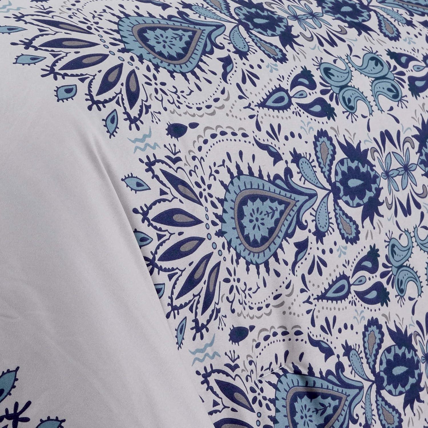 Modern Threads 8 Piece Pre-Washed & Printed Comforter Set, Aramis.