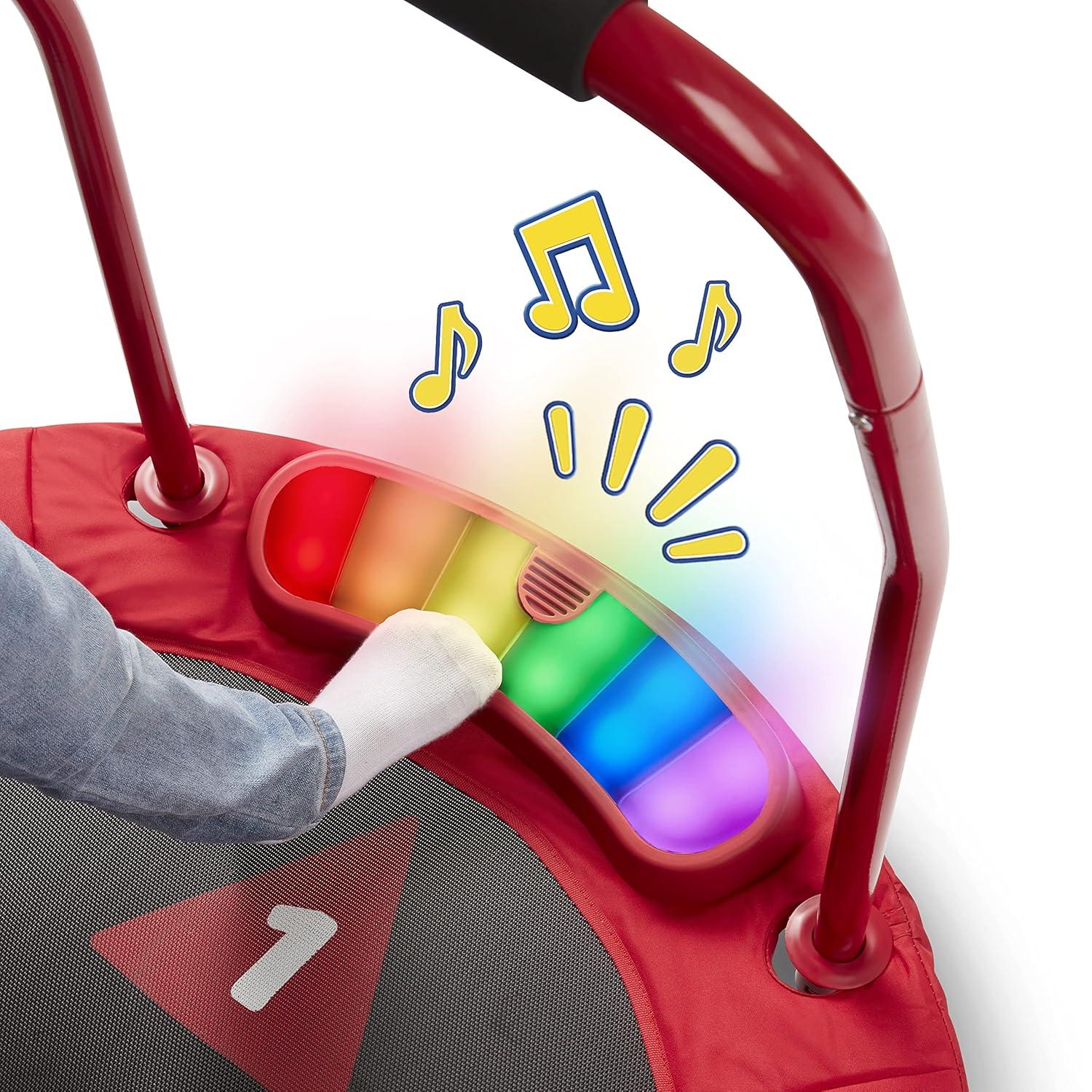 Game Time Interactive Kids' Trampoline with Lights  Sounds
