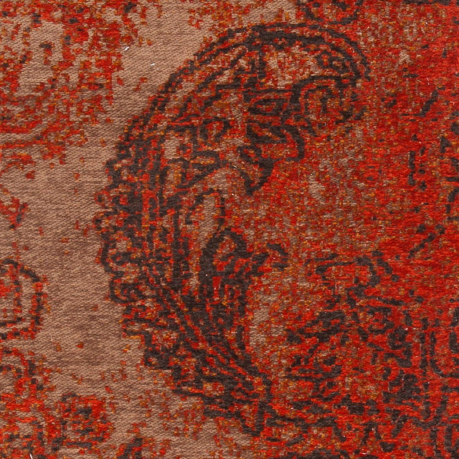 Classic Vintage CLV222 Power Loomed Area Rug - Rust/Brown - 6'x6' - Safavieh.