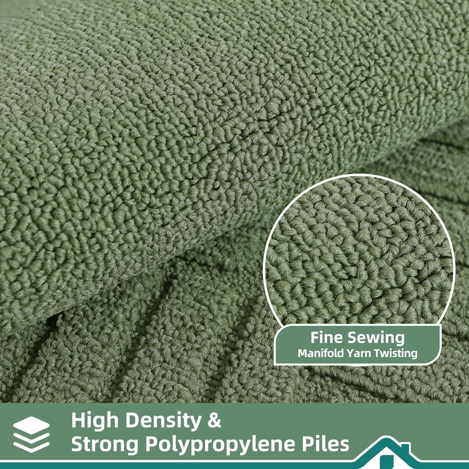 Hokku Designs Machine Washable Non-Skid Kitchen Mat 2 Pieces