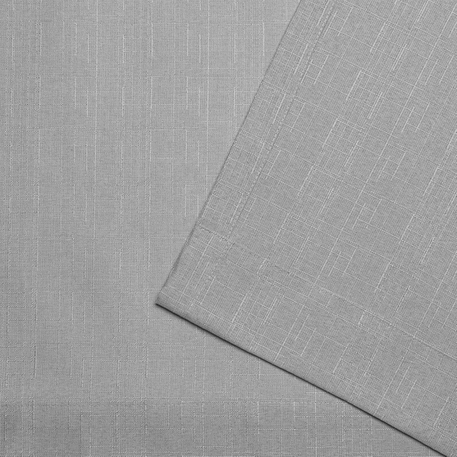 108"x96" Loha Patio Grommet Top Single Curtain Panel Light Gray - Exclusive Home