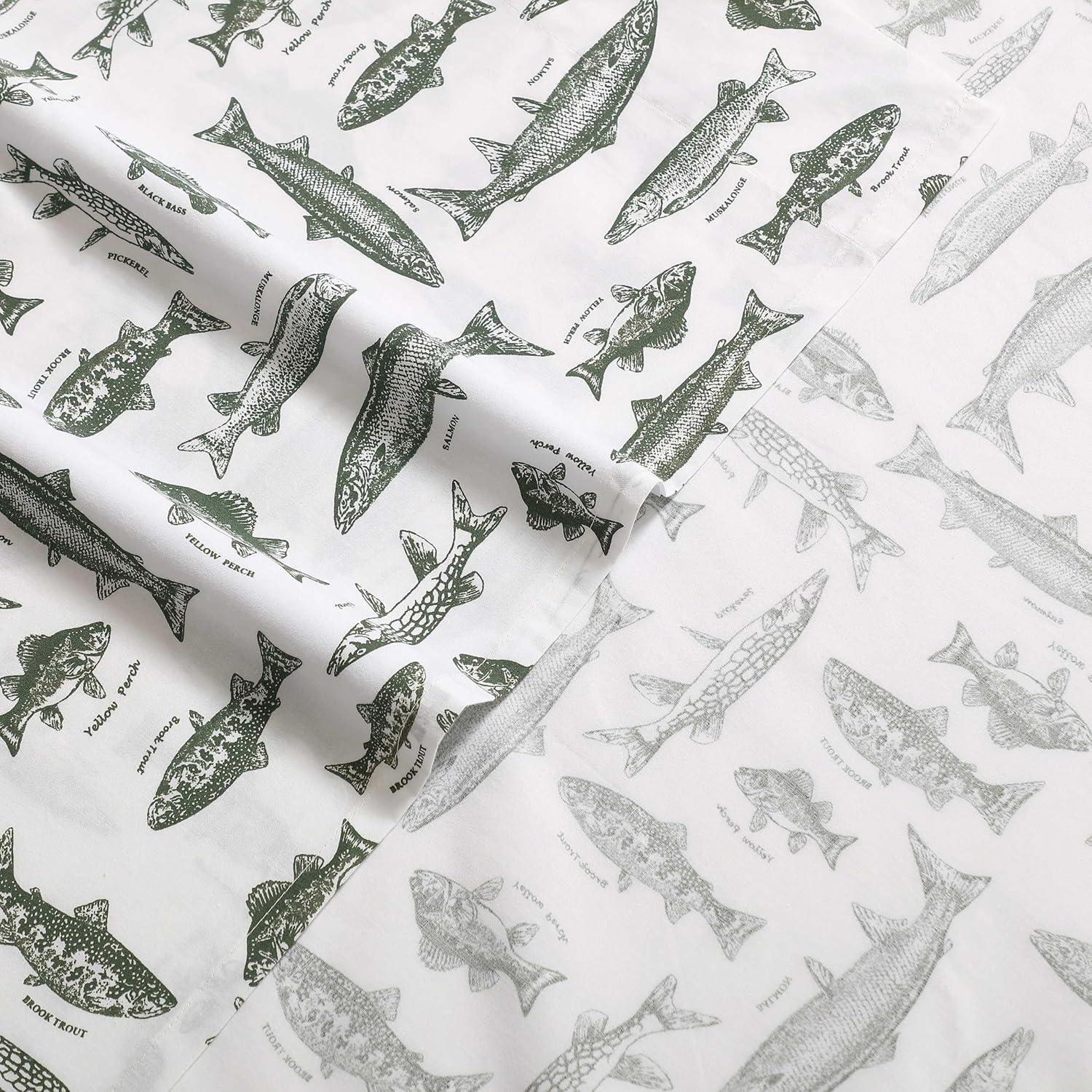 Eddie Bauer Eddie Bauer Printed Cotton Percale Sheet Sets