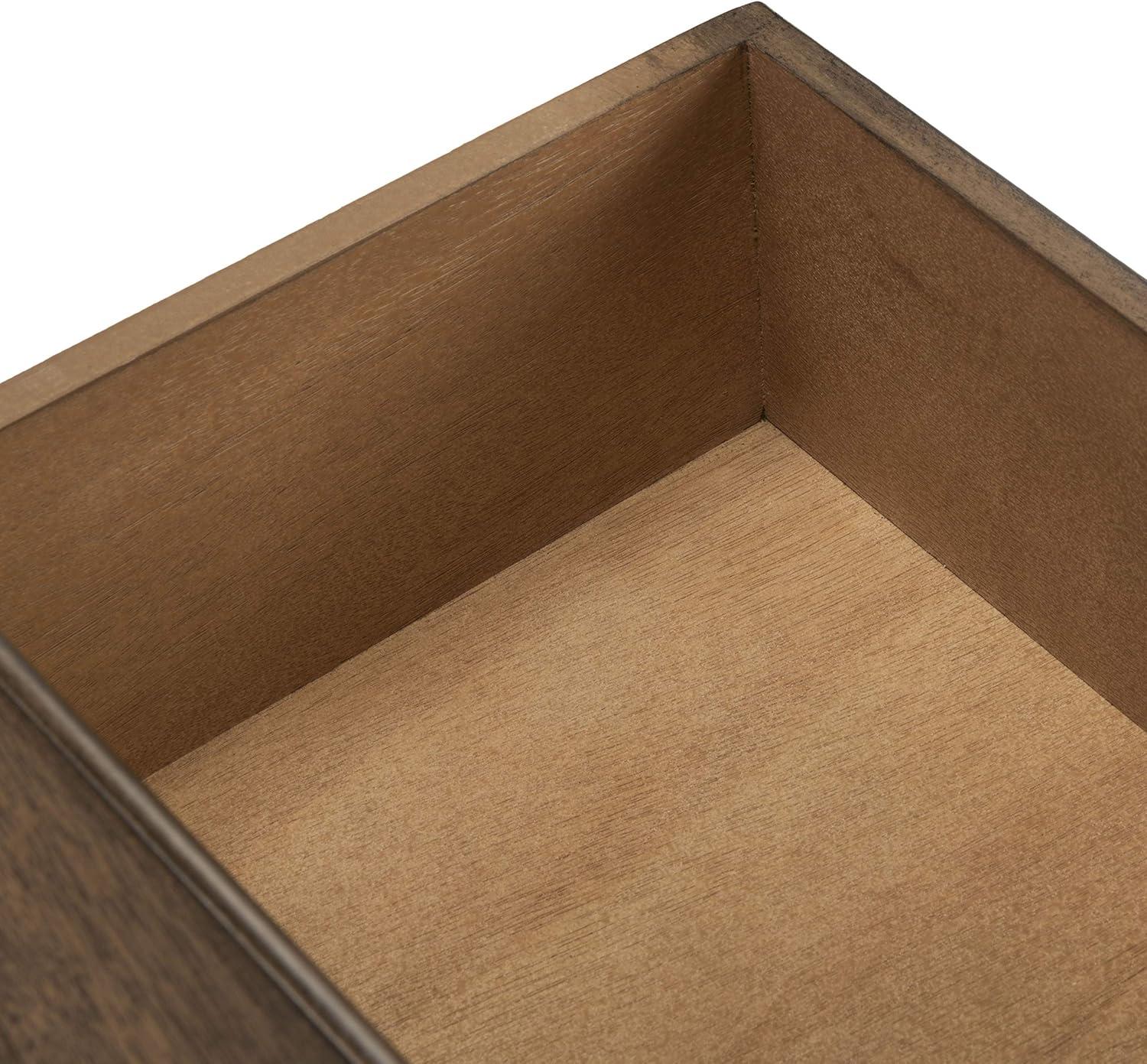 Whitney 1 Drawer Accent Table - Brown - Safavieh.