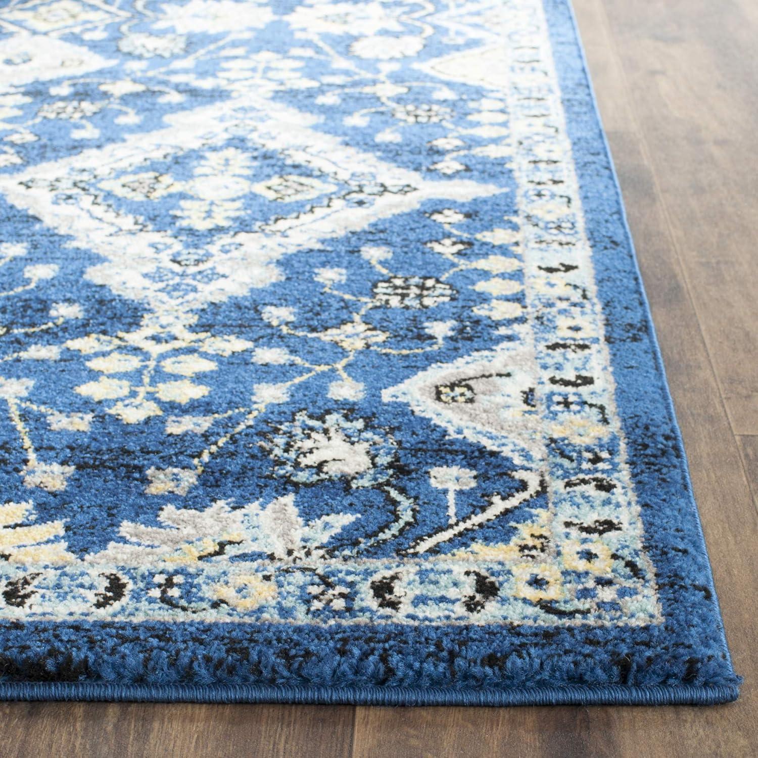 Evoke EVK224 Power Loomed Area Rug - Gold/Ivory - 5'3"x7'6" - Safavieh.