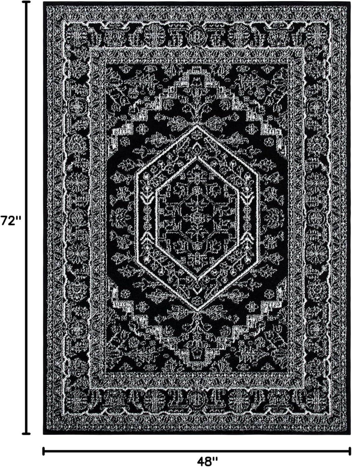 Adirondack ADR108 Power Loomed Area Rug - Ivory/Beige - 4'x6' - Safavieh.