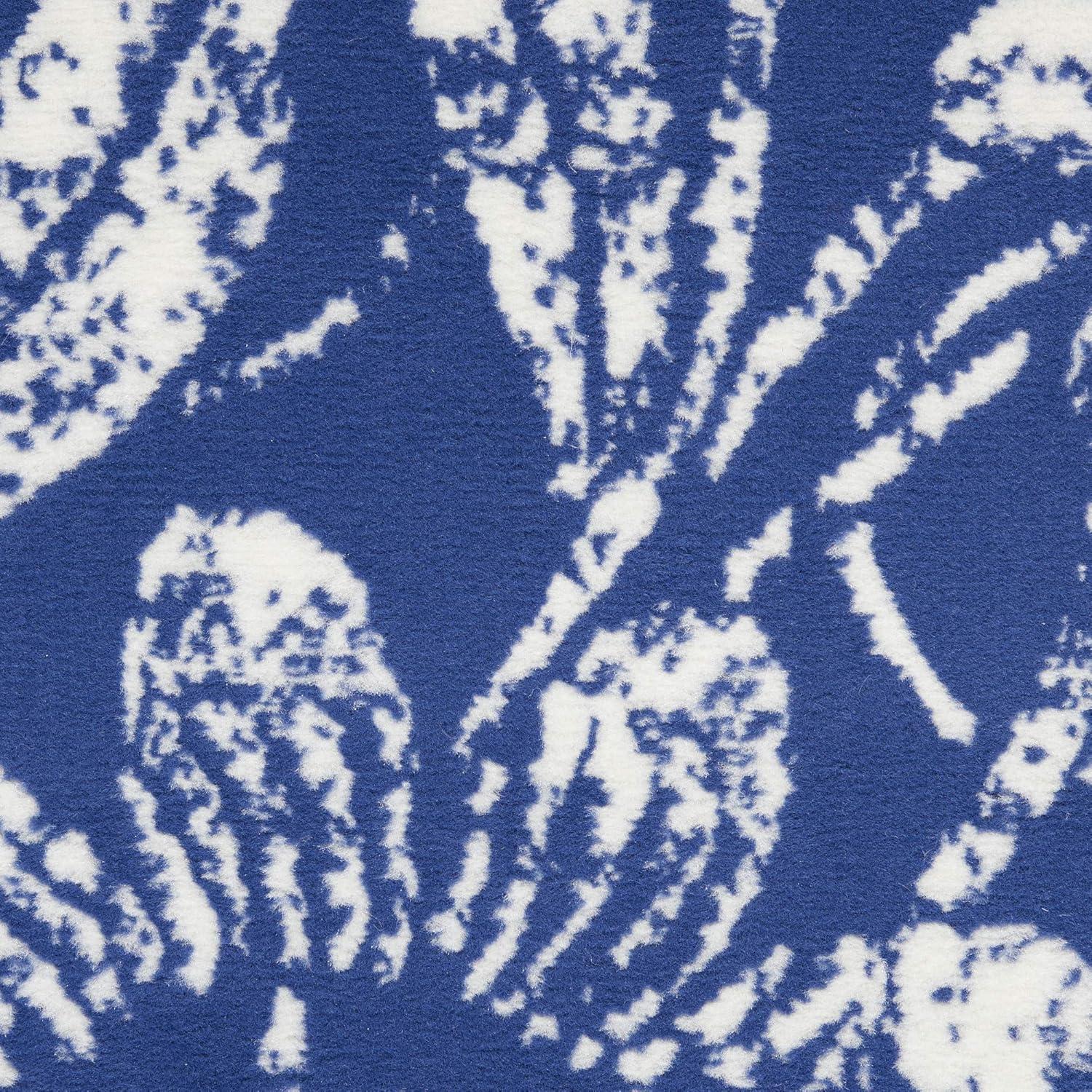Nourison Whimsicle WHS05 Indoor only Area Rug - Navy 5' x 7'