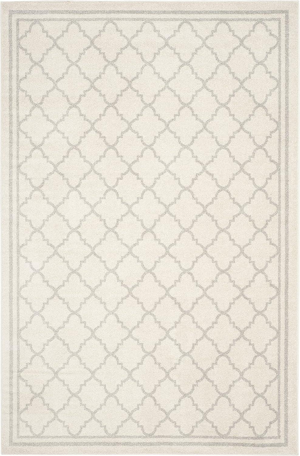 SAFAVIEH Amherst Trina Geometric Area Rug, Beige/Light Grey, 6' x 9'