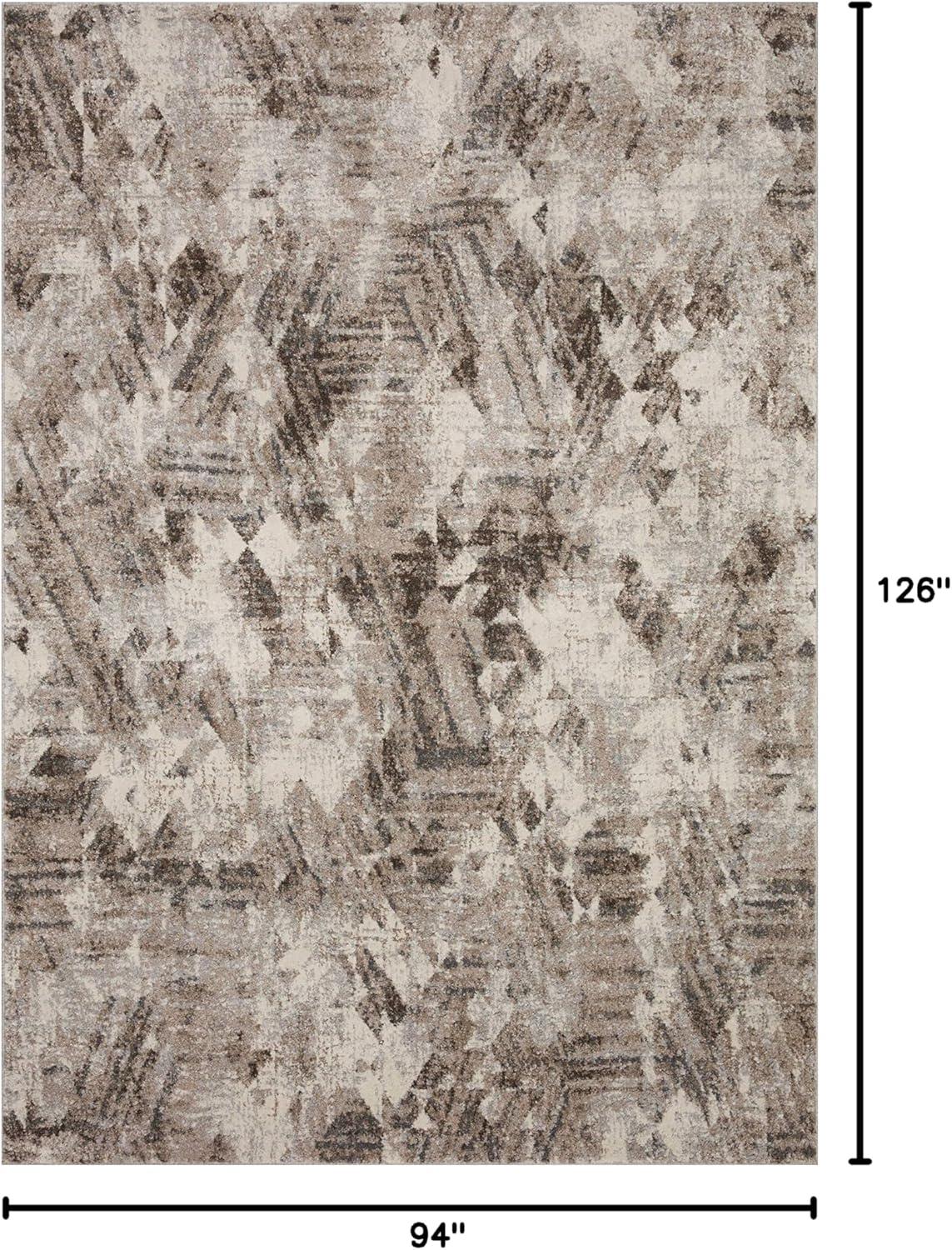 Loloi II Austen AUS-03 Abstract Natural / Mocha Area Rug 7'-10" x 10'-6"