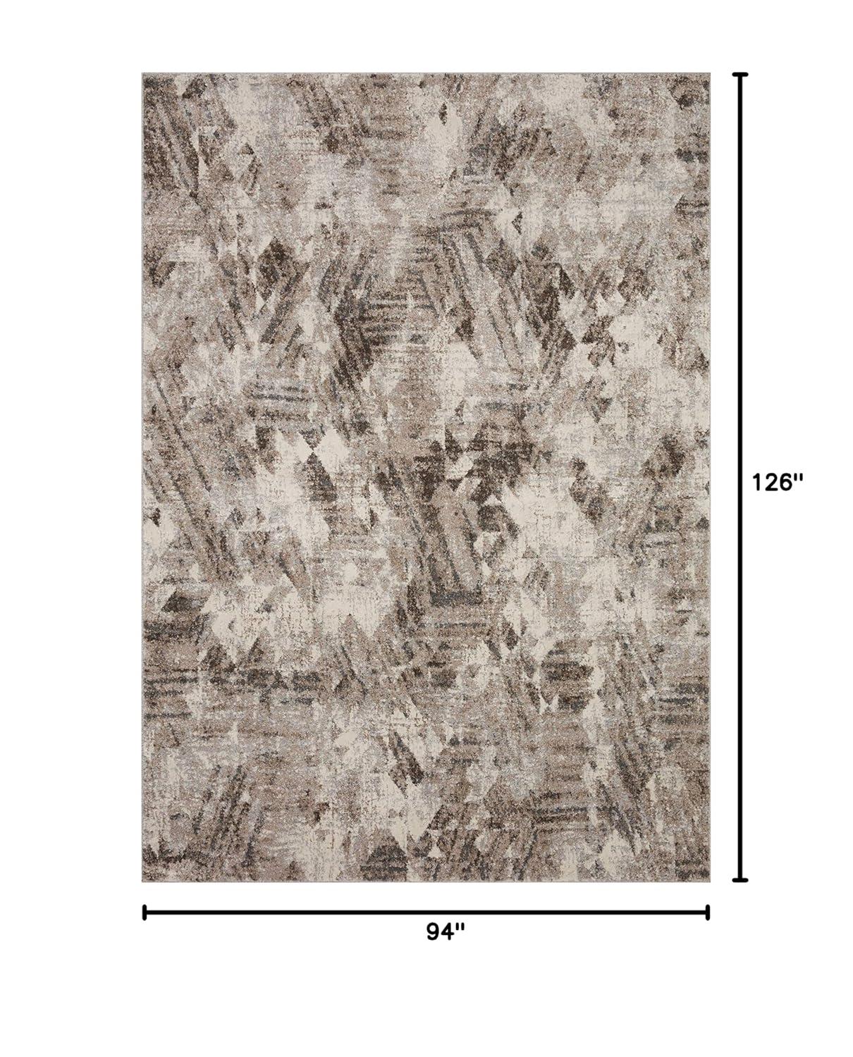 Loloi II Austen AUS-03 Abstract Natural / Mocha Area Rug 7'-10" x 10'-6"