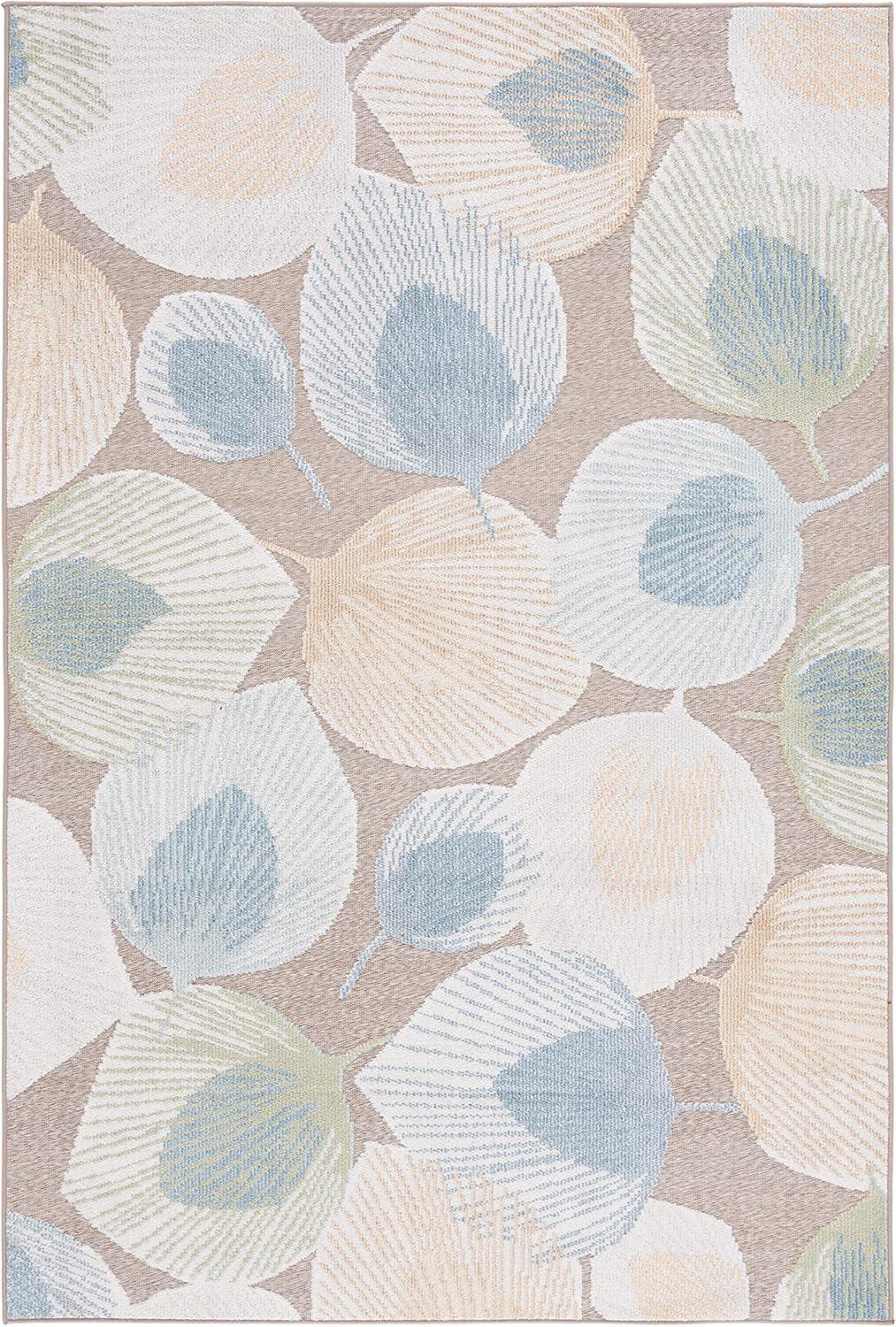Sarasota SAR110 Power Loomed Area Rug - Beige/Grey - 8'x10' - Safavieh.