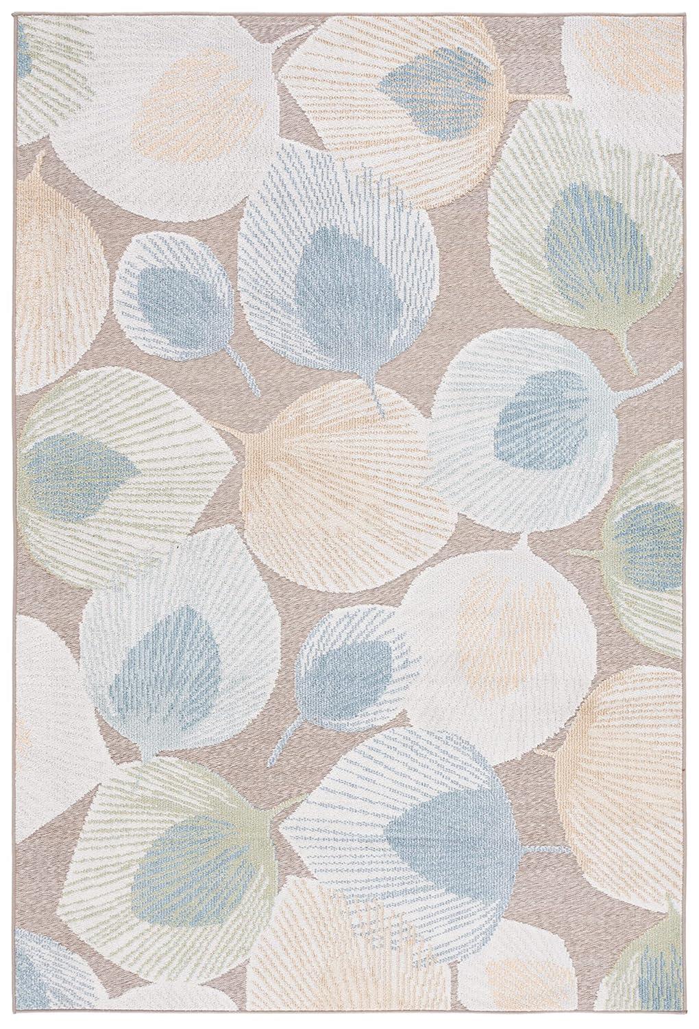 Sarasota SAR110 Power Loomed Area Rug - Beige/Grey - 8'x10' - Safavieh.