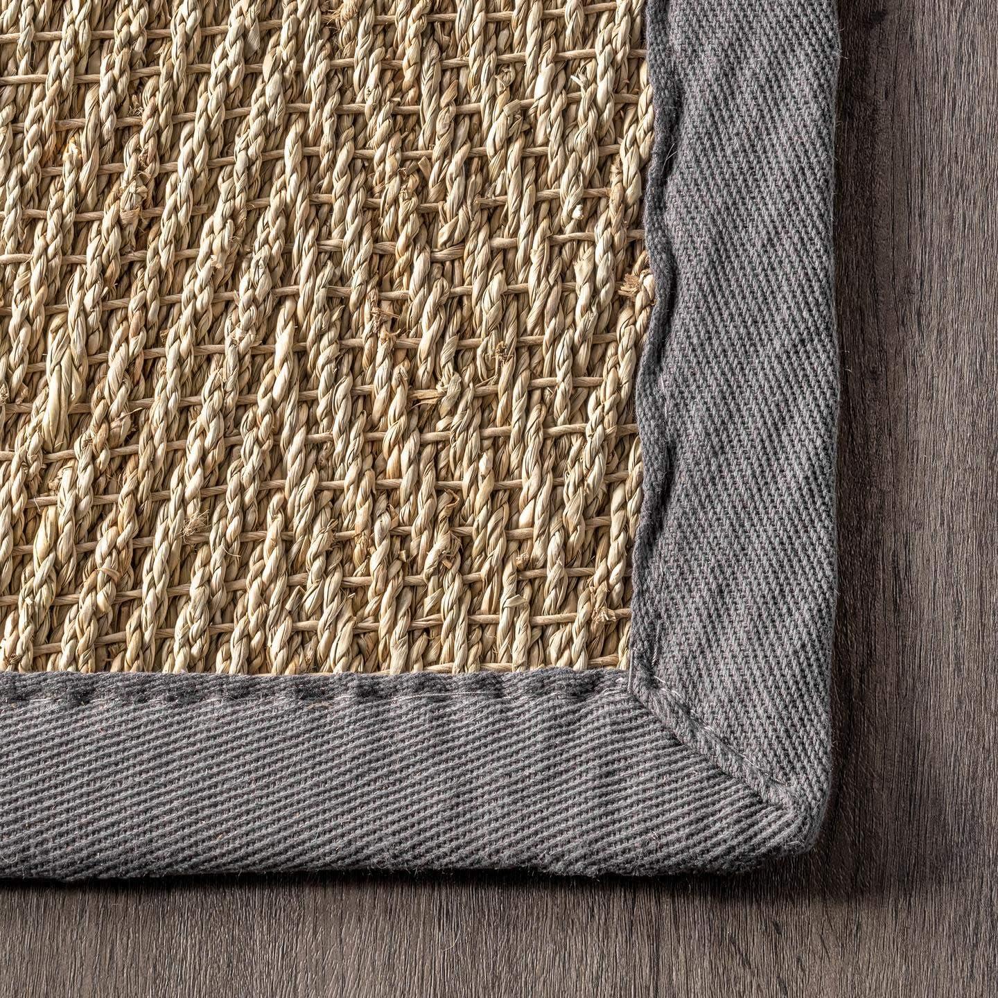 Nuloom Larnaca Seagrass Herringbone Indoor Area Rug, 5' x 8'
