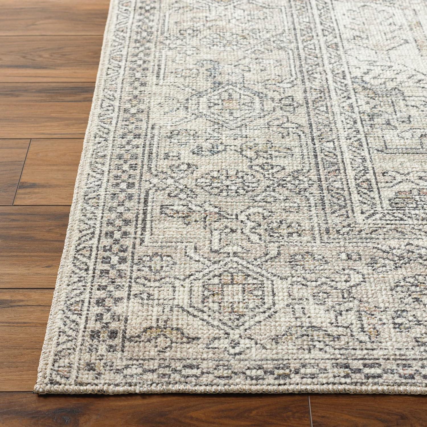 Becki Owens x Livabliss Margot Oriental Light Gray/Beige Area Rug