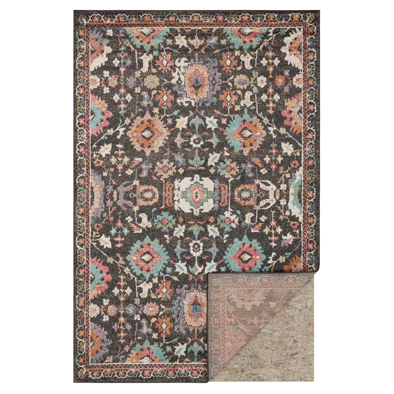 Mohawk 2'5"x8' Runner Premium Dual Surface Rug Pad Natural: Skid-Resistant, Gray, Rectangle, Polyester