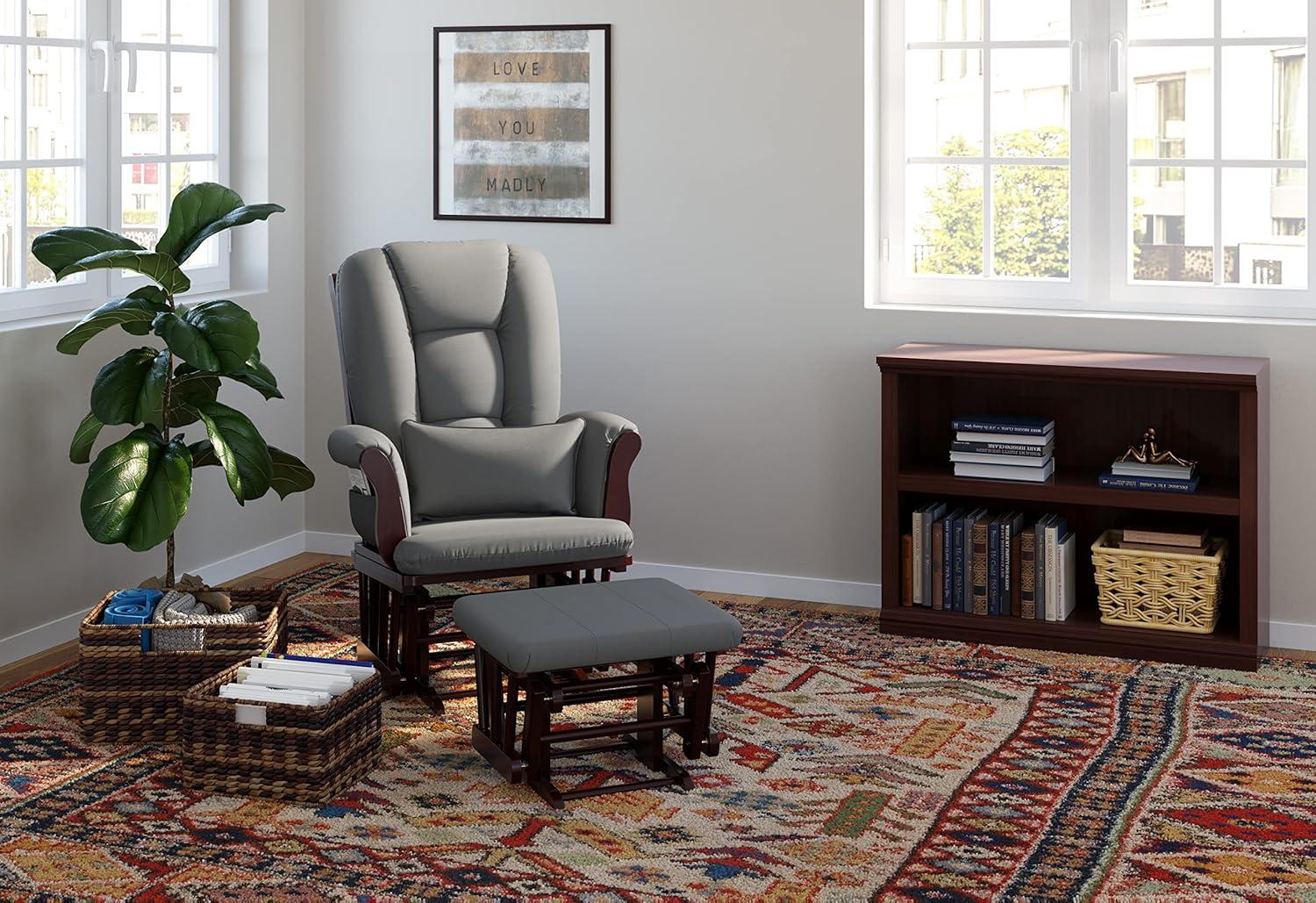 Tuscany Rocking Chair Glider with Ottoman