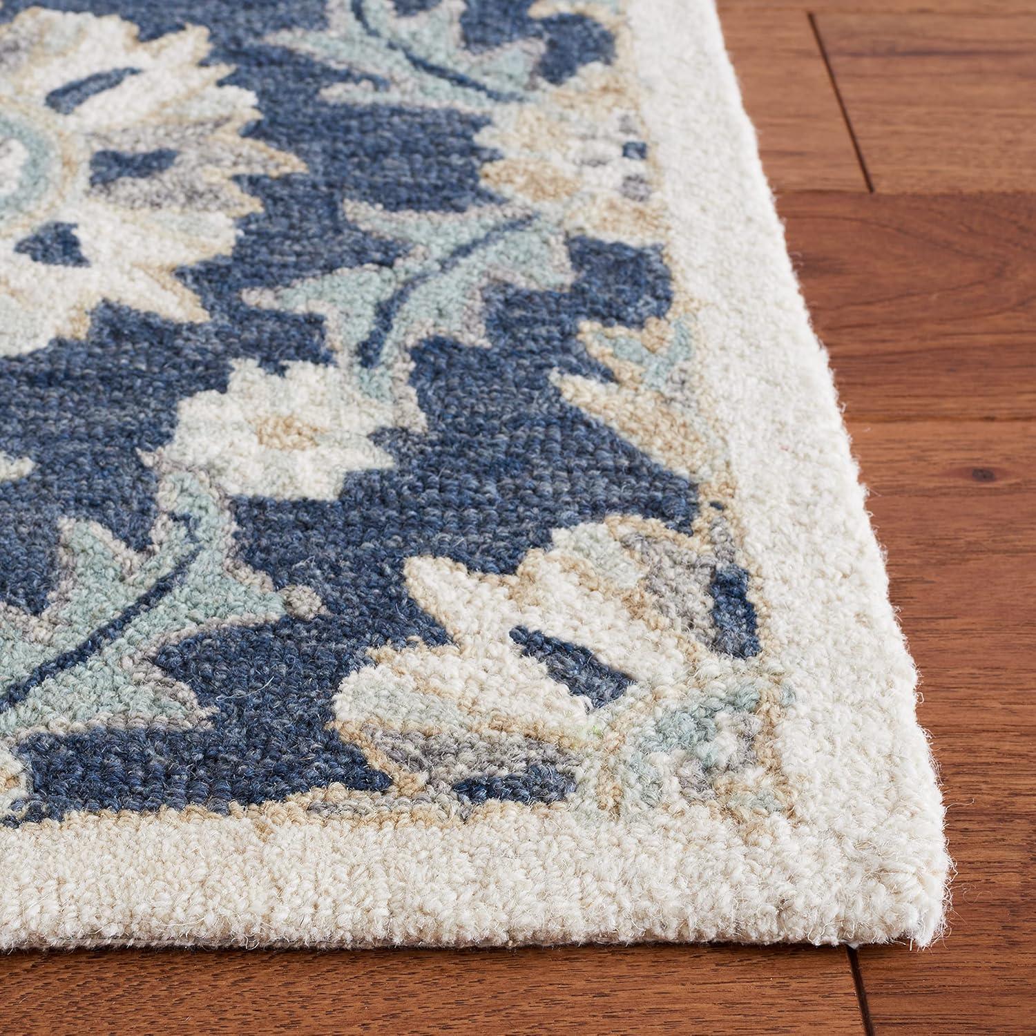 Martha Stewart Rugs Martha Stewart Hand Tufted 80% Wool And 20% Cotton Damask Rug